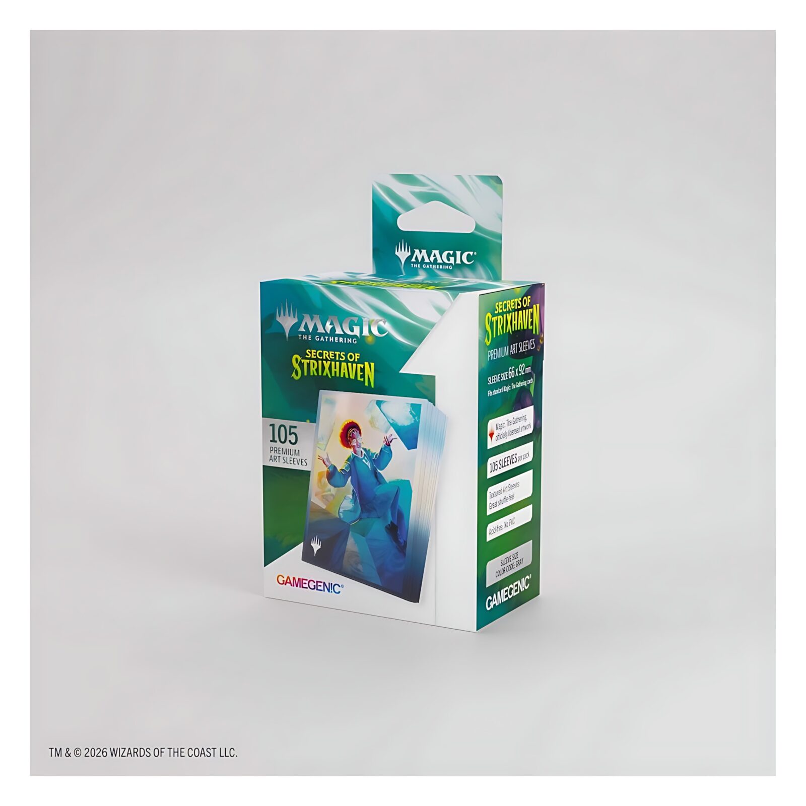 Gamegenic Magic: The Gathering Secrets of Strixhaven Premium Art Sleeves – Commander 4