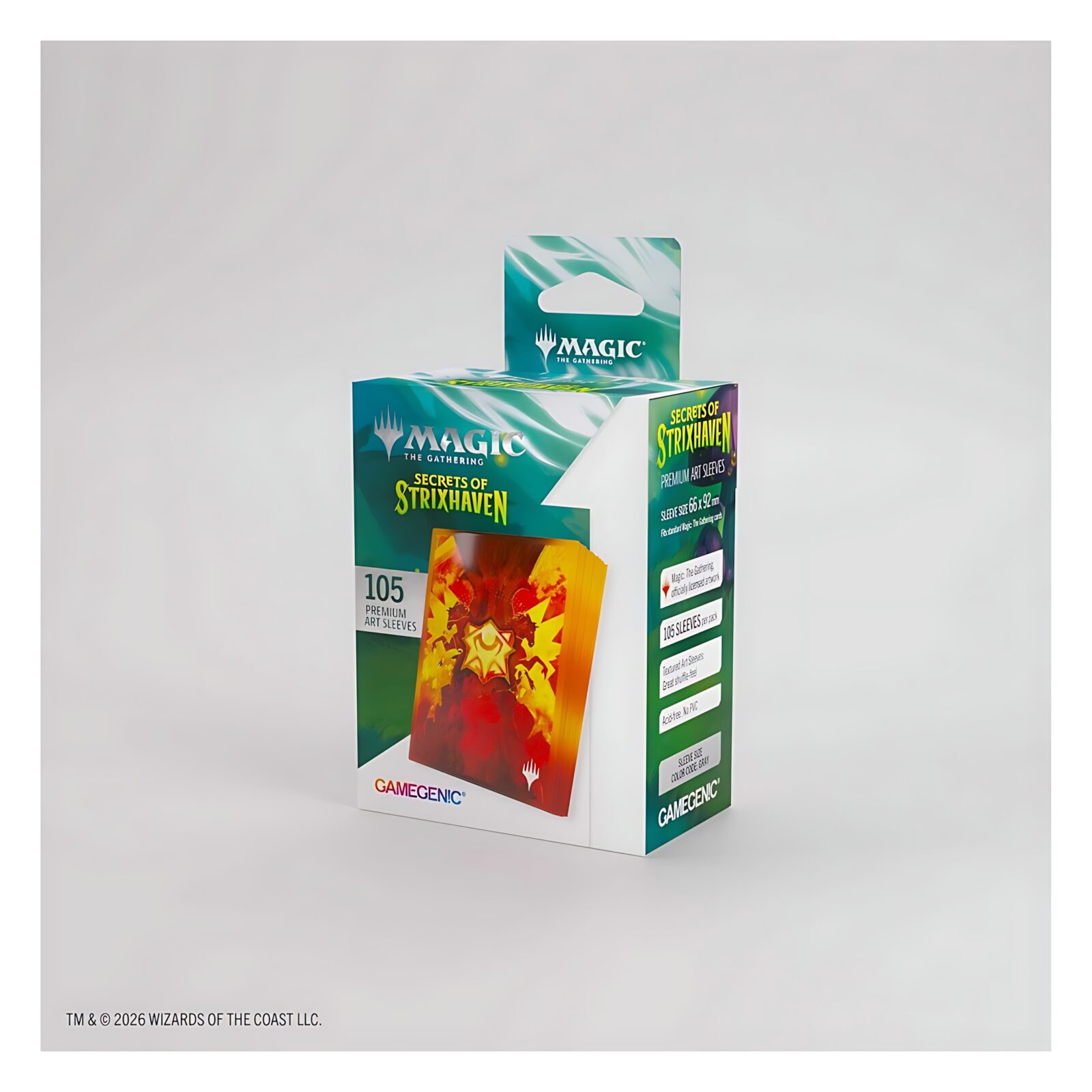 Gamegenic Magic: The Gathering Secrets of Strixhaven Premium Art Sleeves – Faction 3 Gamegenic Magic: The Gathering Secrets of Strixhaven Premium Art Sleeves – Faction 3