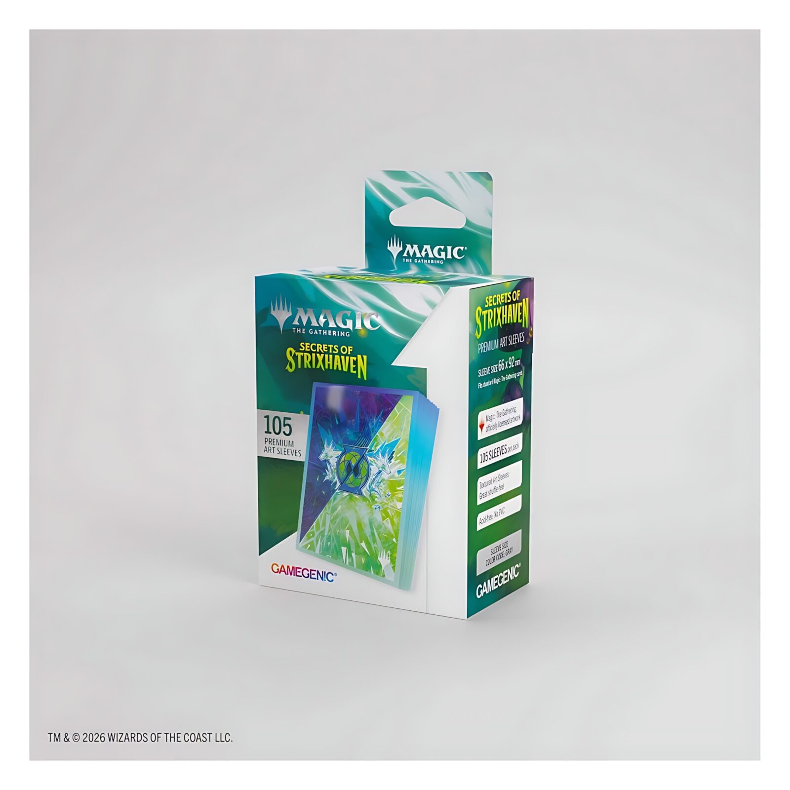 Gamegenic Magic: The Gathering Secrets of Strixhaven Premium Art Sleeves – Faction 4 Gamegenic Magic: The Gathering Secrets of Strixhaven Premium Art Sleeves – Faction 4