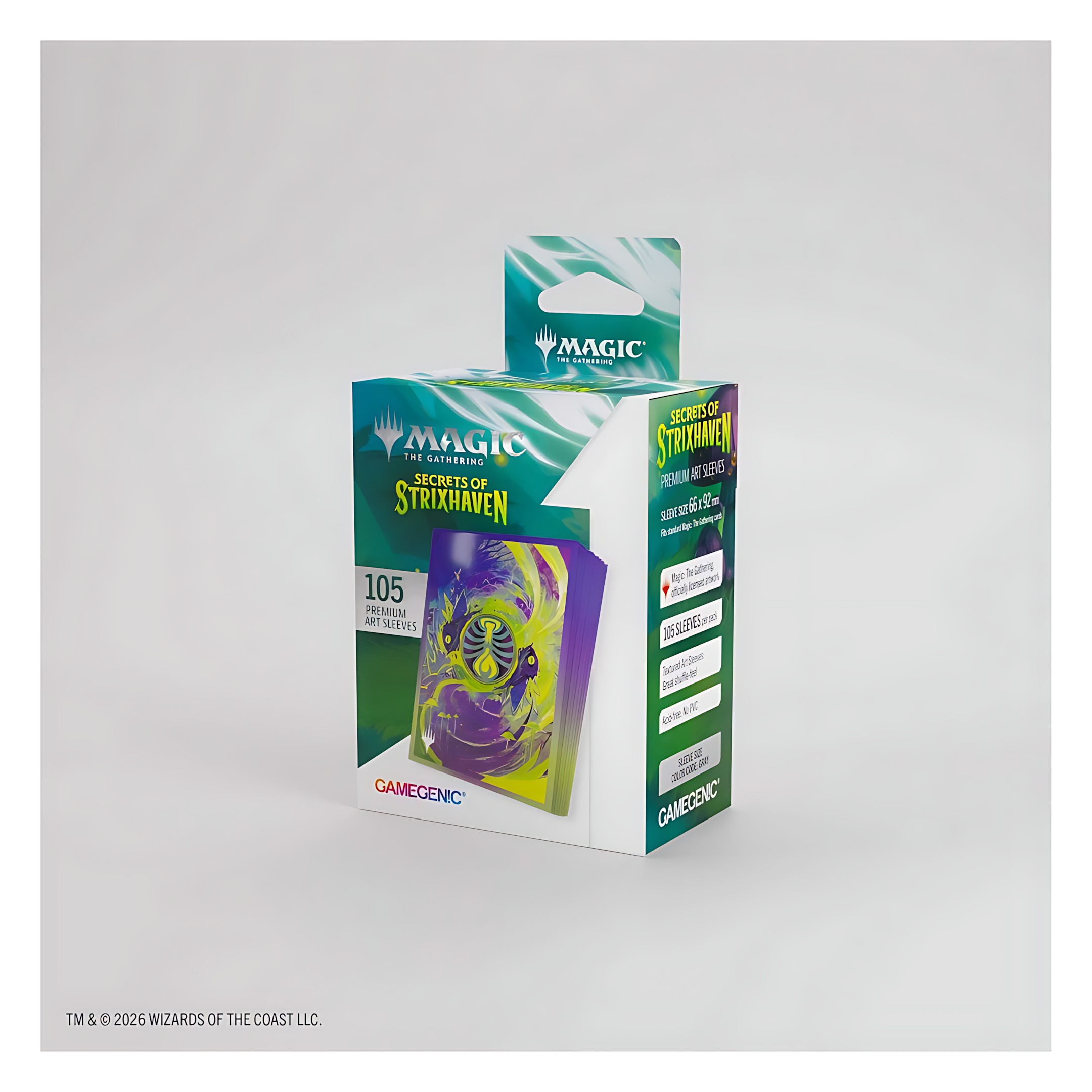 Gamegenic Magic: The Gathering Secrets of Strixhaven Premium Art Sleeves – Faction 5 3 Gamegenic Magic: The Gathering Secrets of Strixhaven Premium Art Sleeves – Faction 5 3