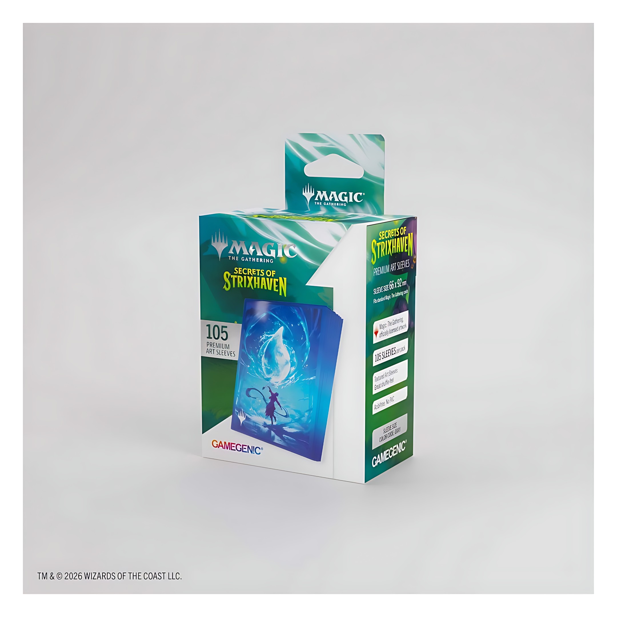 Gamegenic Magic: The Gathering Secrets of Strixhaven Premium Art Sleeves – Mana 2 3 Gamegenic Magic: The Gathering Secrets of Strixhaven Premium Art Sleeves – Mana 2 3