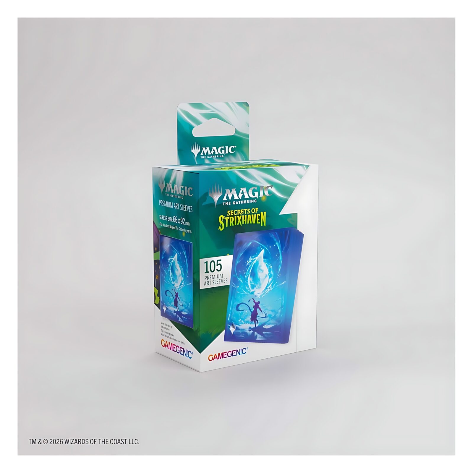 Gamegenic Magic: The Gathering Secrets of Strixhaven Premium Art Sleeves – Mana 2 3 Gamegenic Magic: The Gathering Secrets of Strixhaven Premium Art Sleeves – Mana 2 3