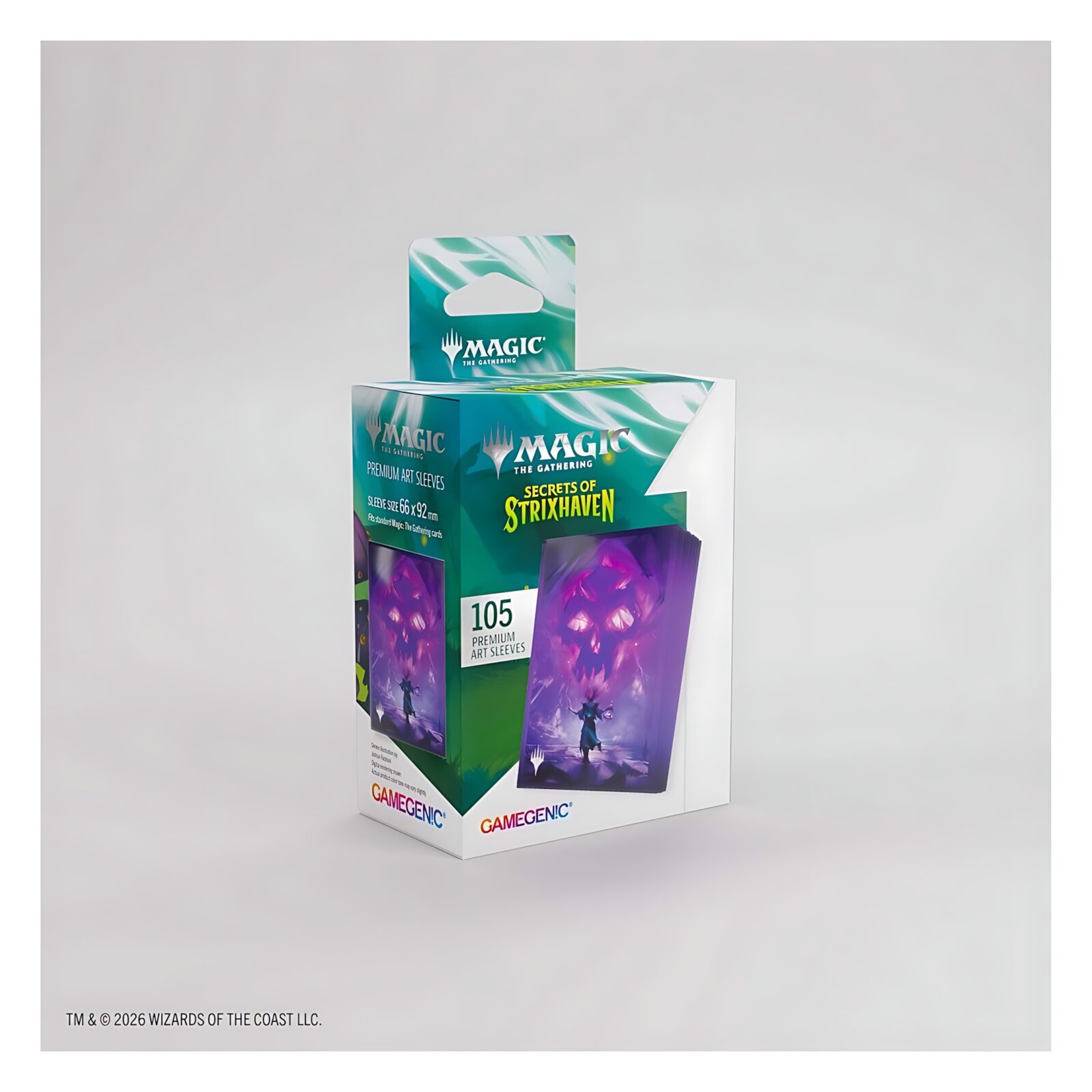 Gamegenic Magic: The Gathering Secrets of Strixhaven Premium Art Sleeves – Mana 3 3 Gamegenic Magic: The Gathering Secrets of Strixhaven Premium Art Sleeves – Mana 3 3