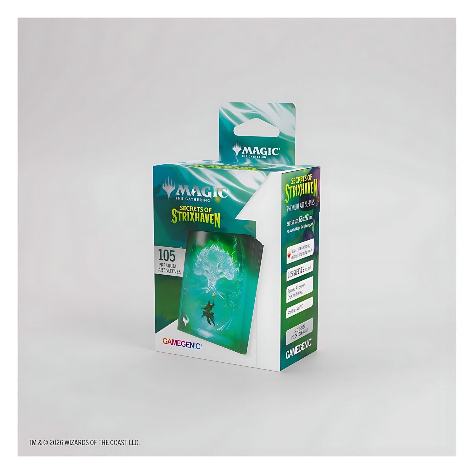Gamegenic Magic: The Gathering Secrets of Strixhaven Premium Art Sleeves – Mana 5 Gamegenic Magic: The Gathering Secrets of Strixhaven Premium Art Sleeves – Mana 5