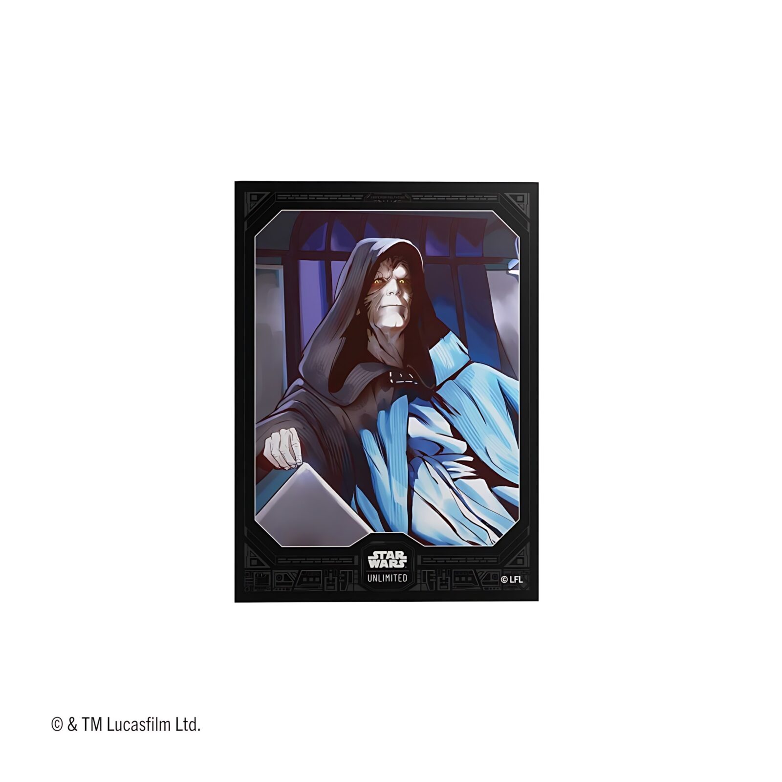 Star Wars: Unlimited Premium Art Sleeves – Emperor Palpatine 3