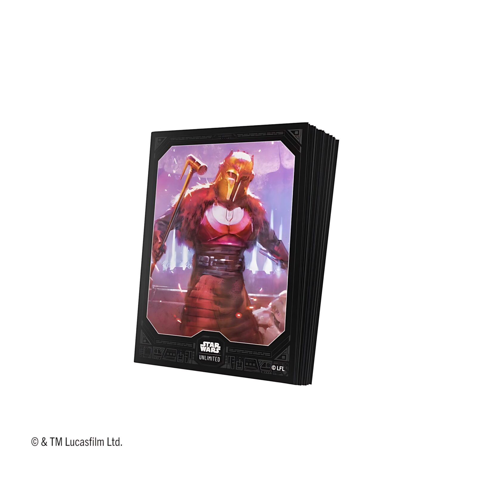 Star Wars: Unlimited Premium Art Sleeves – The Armorer