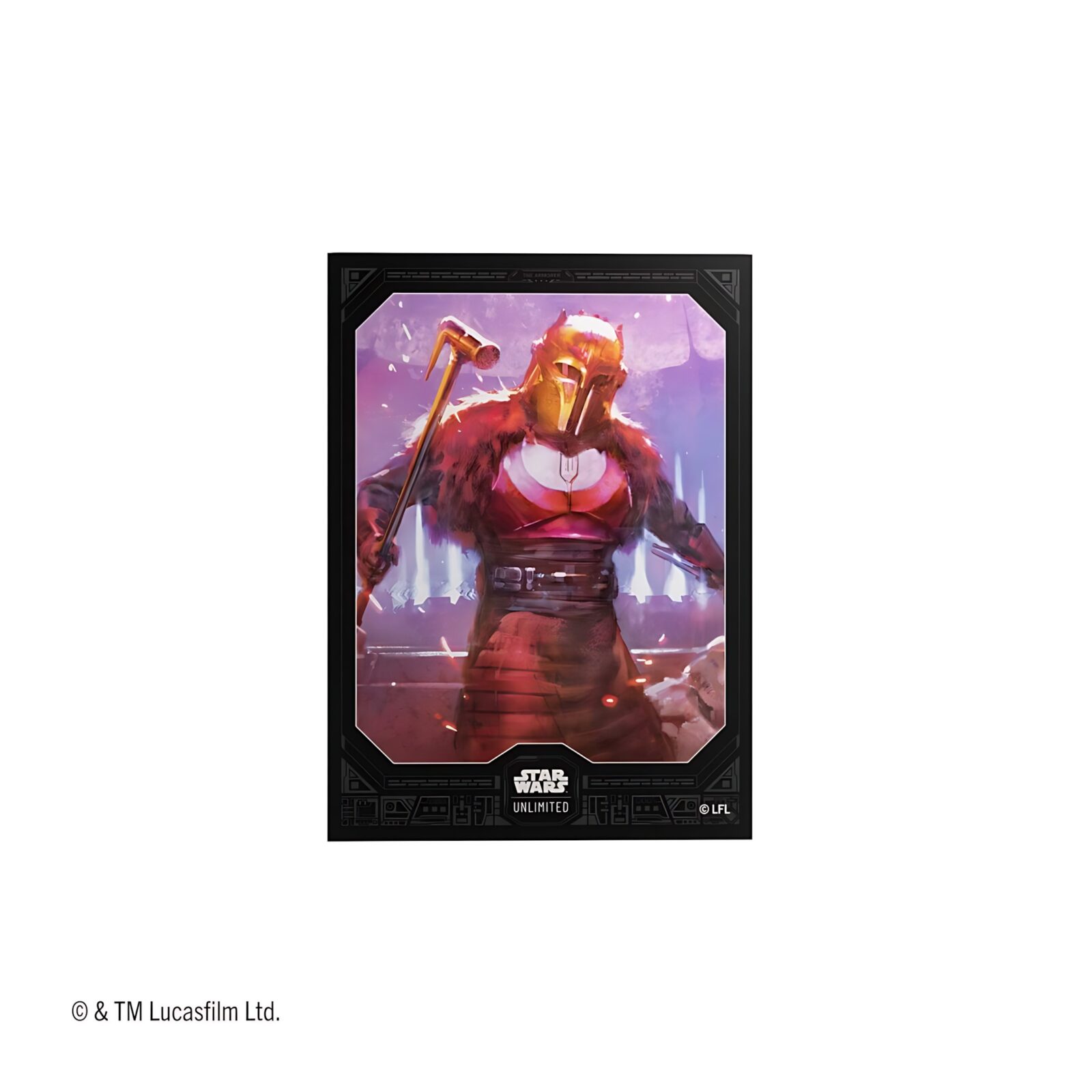 Star Wars: Unlimited Premium Art Sleeves – The Armorer 3