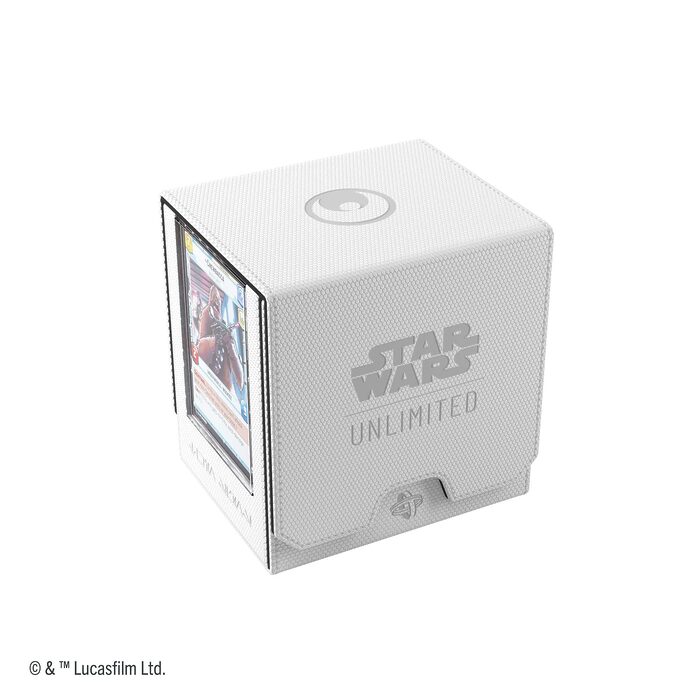 Gamegenic Star Wars: Unlimited Twin Suns Deck Pod – White/Black