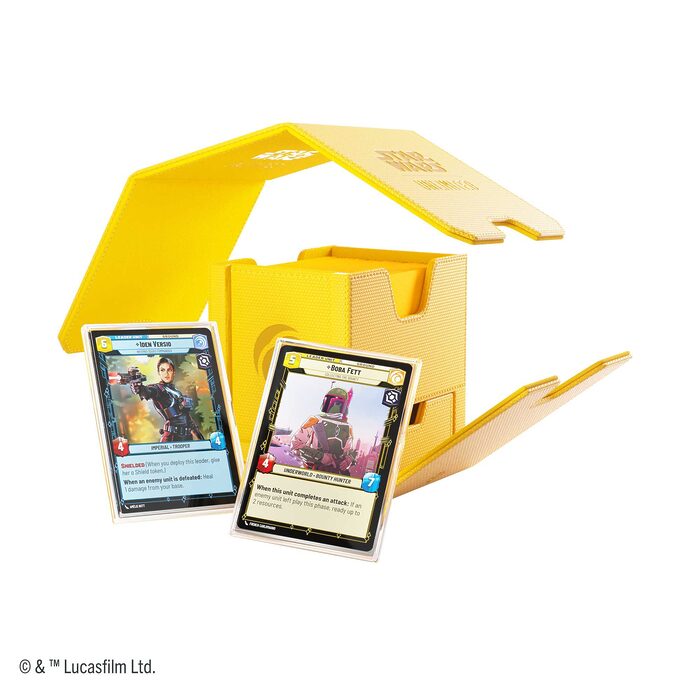 Gamegenic Star Wars: Unlimited Twin Suns Deck Pod – Yellow