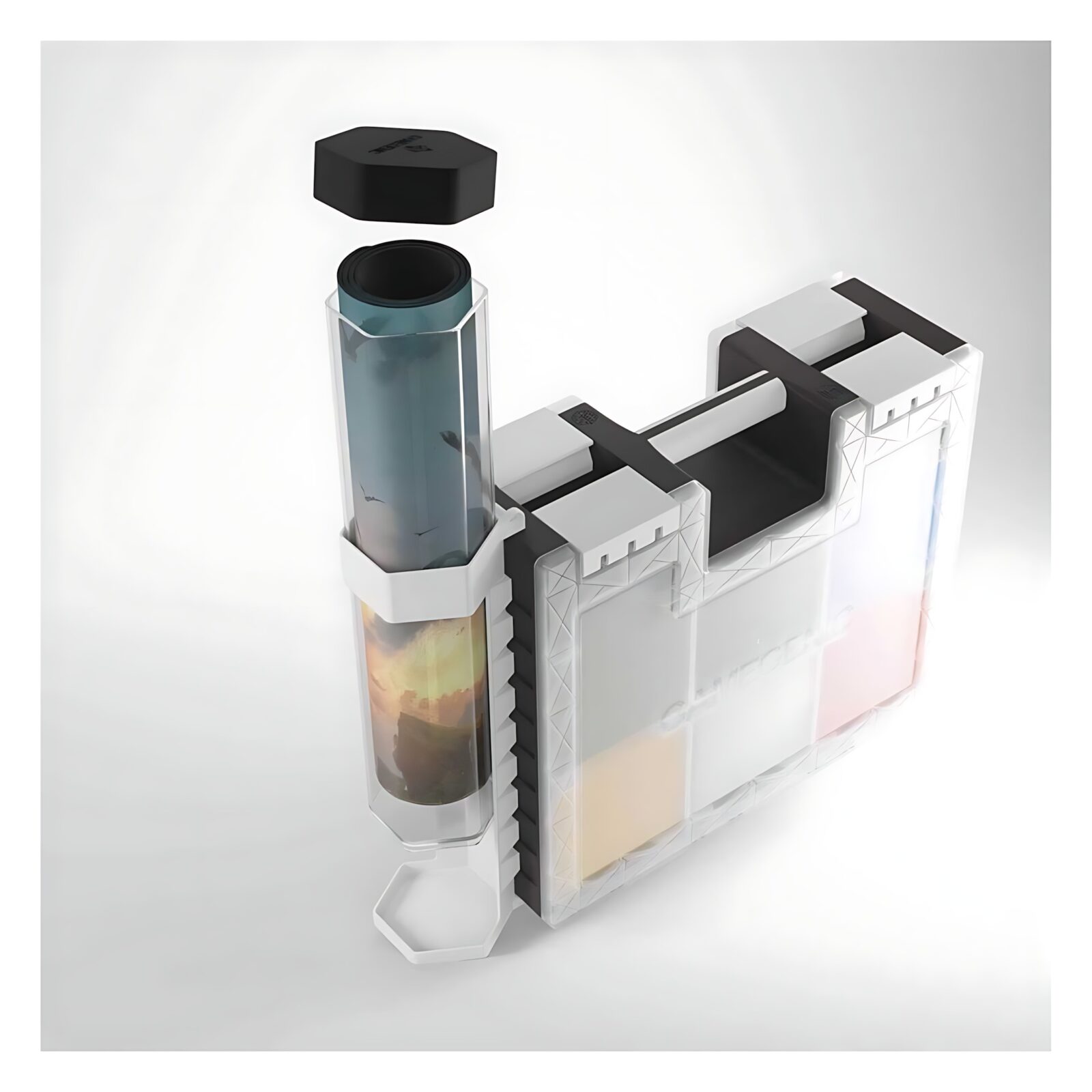 Gamegenic Game Castle Tube Holder – White 3 Gamegenic Game Castle Tube Holder – White 3