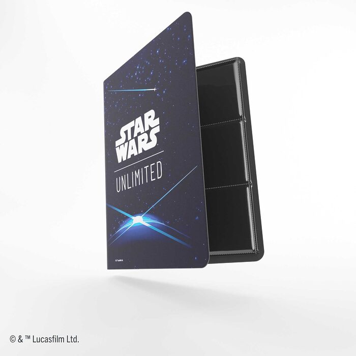 Gamegenic Star Wars: Unlimited 18-Pocket Album – Card Back Blue