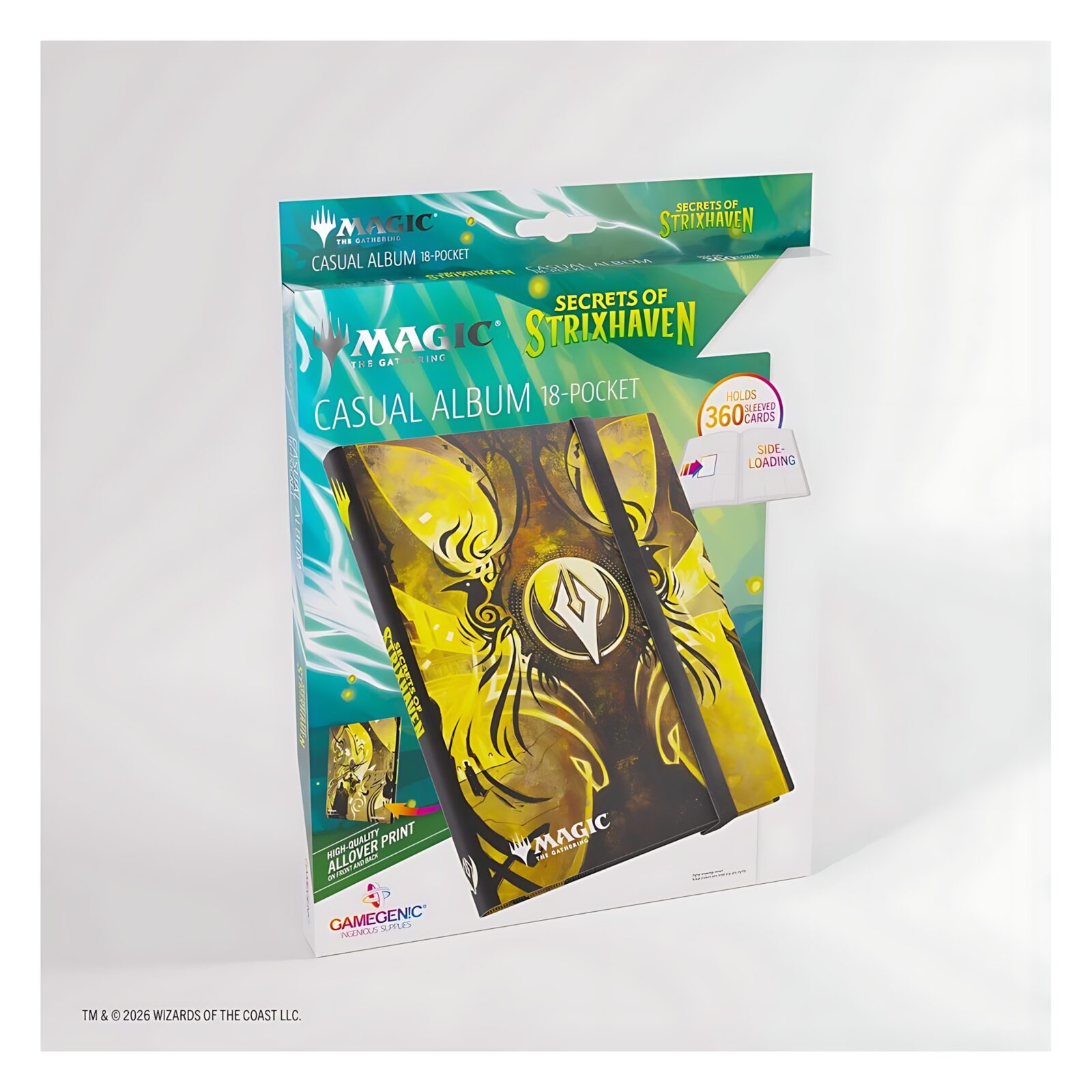 Gamegenic Magic: The Gathering Secrets of Strixhaven Casual Album 18-Pocket  – Faction 1