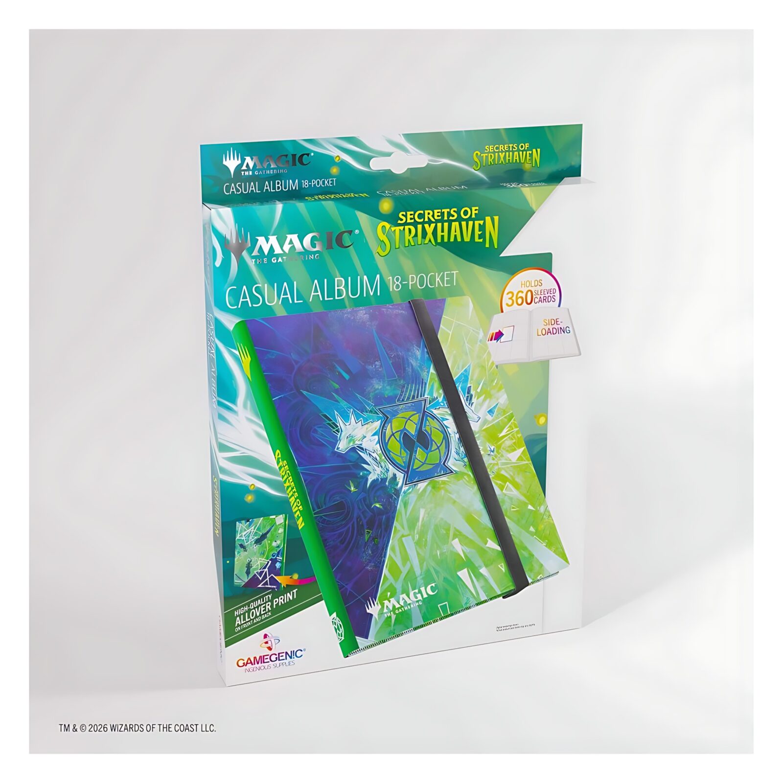 Gamegenic Magic: The Gathering Secrets of Strixhaven Casual Album 18-Pocket  – Faction 4