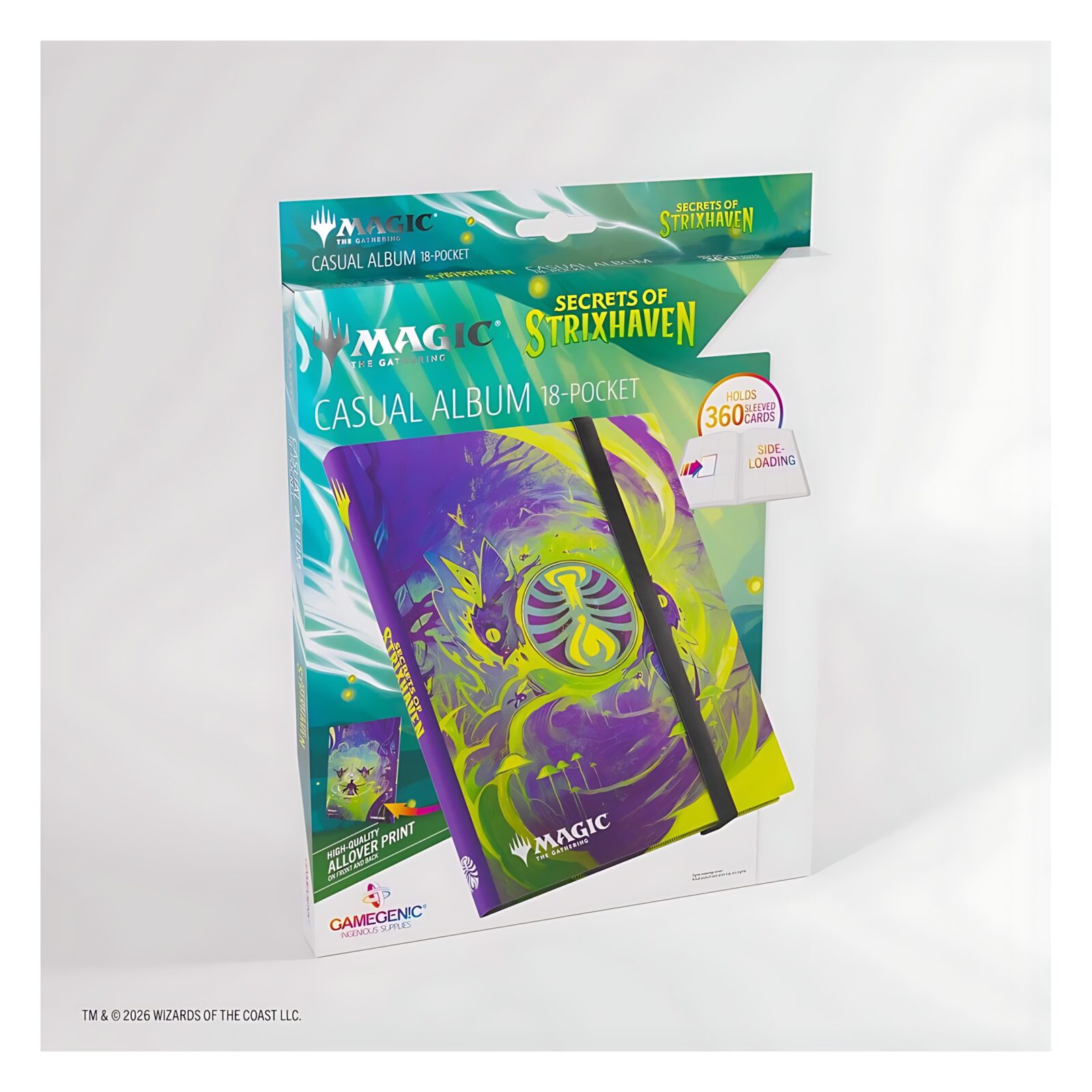 Gamegenic Magic: The Gathering Secrets of Strixhaven Casual Album 18-Pocket  – Faction 5