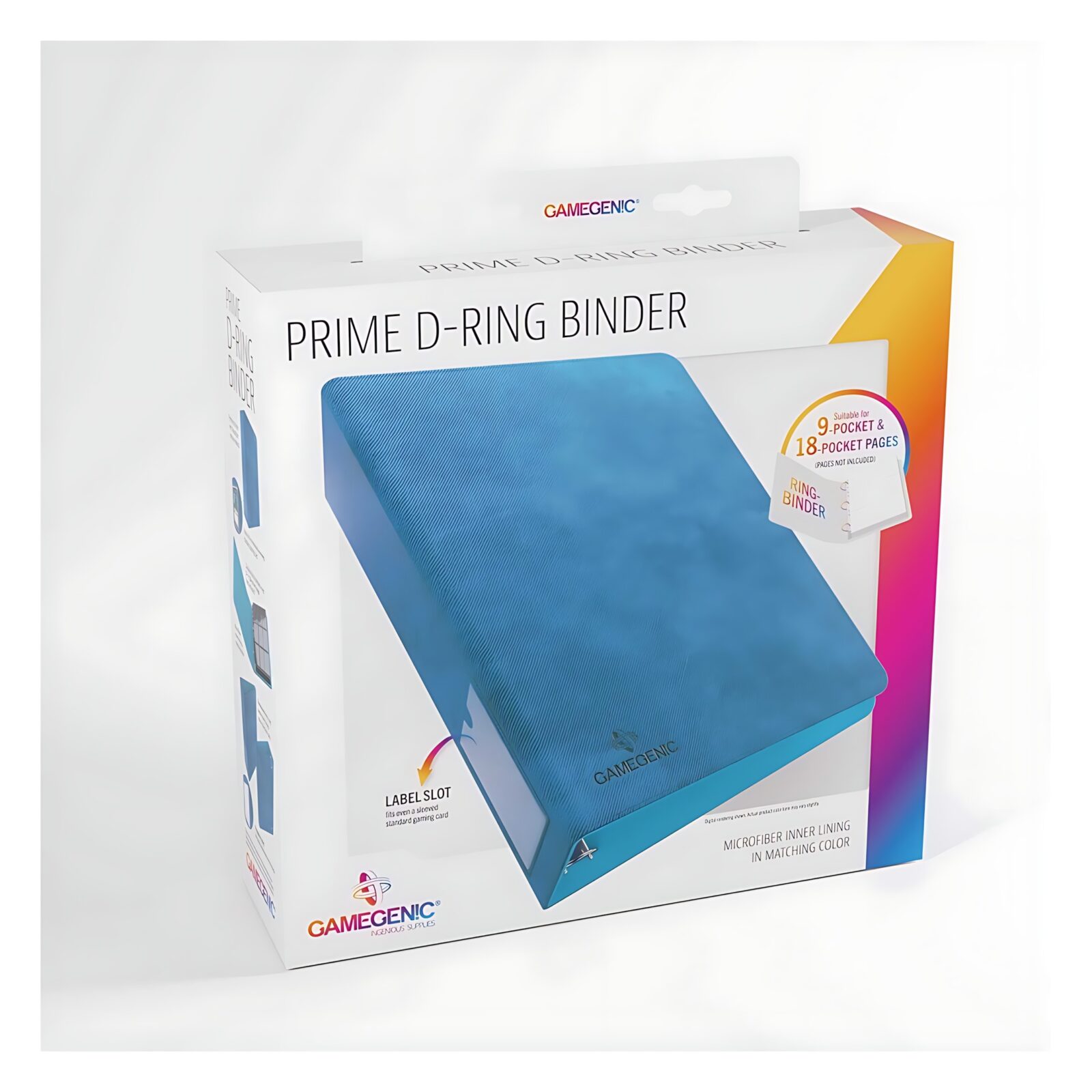Gamegenic Prime D-Ring-Binder – Blue Gamegenic Prime D-Ring-Binder – Blue