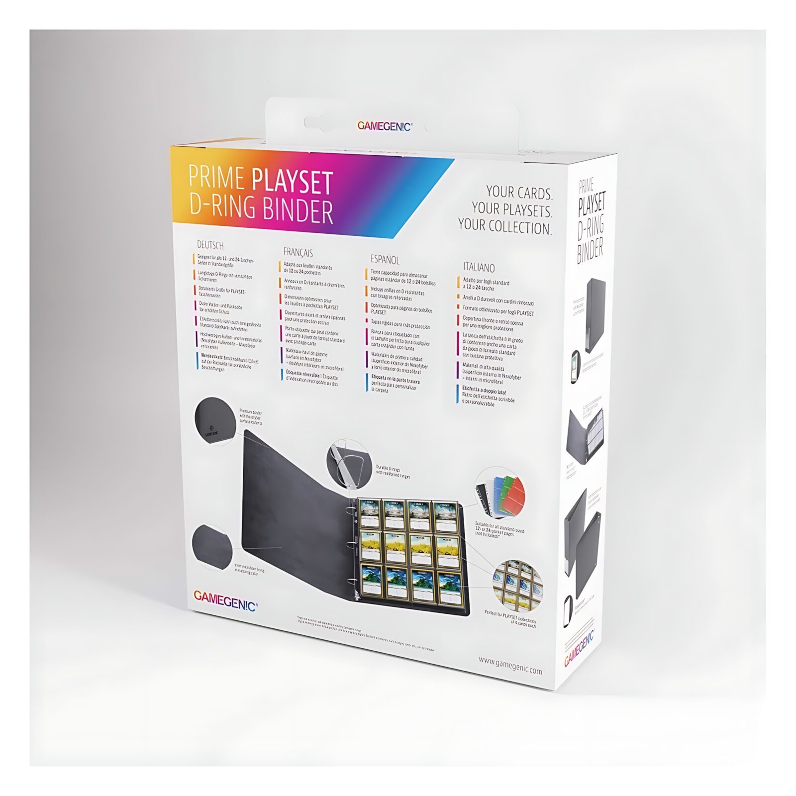 Gamegenic Prime D-Ring-Binder – Playset Size 3 Gamegenic Prime D-Ring-Binder – Playset Size 3