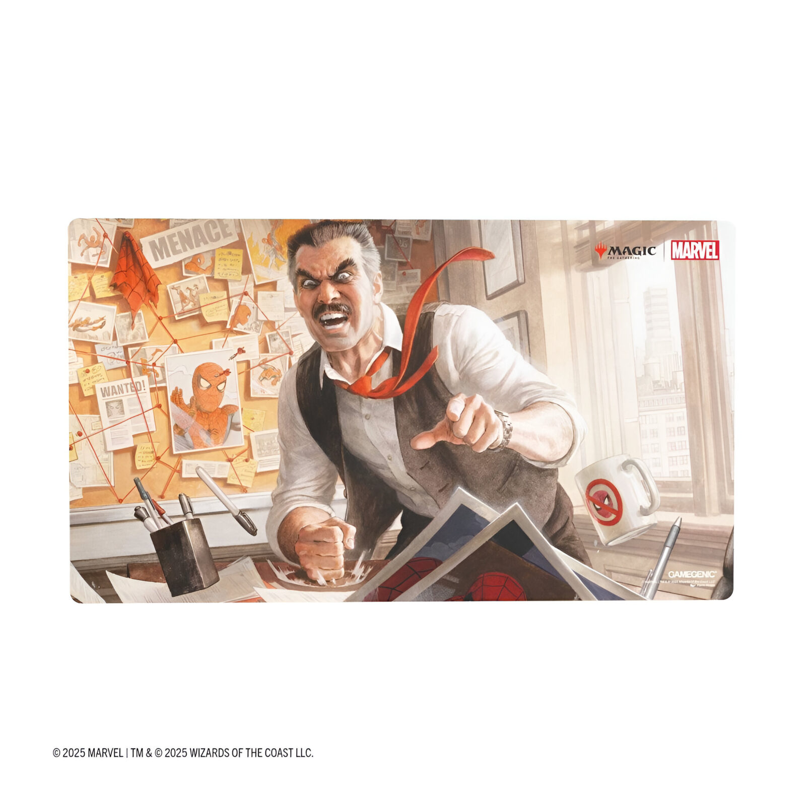 Gamegenic Magic: The Gathering Marvel’s Spider-Man Prime Playmat – J. Jonah Jameson 3