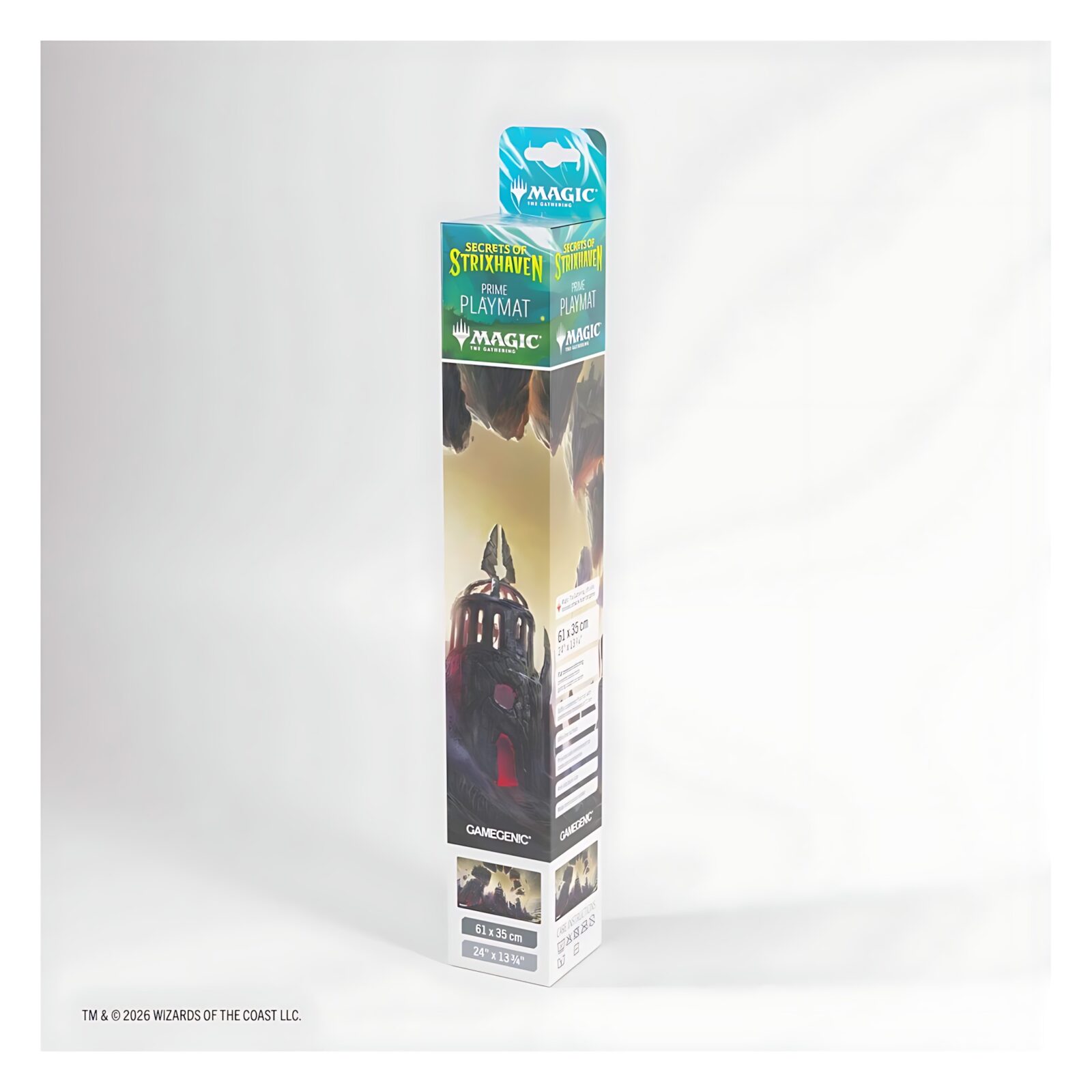 Gamegenic Magic: The Gathering Secrets of Strixhaven Prime Playmat – Land 1 3