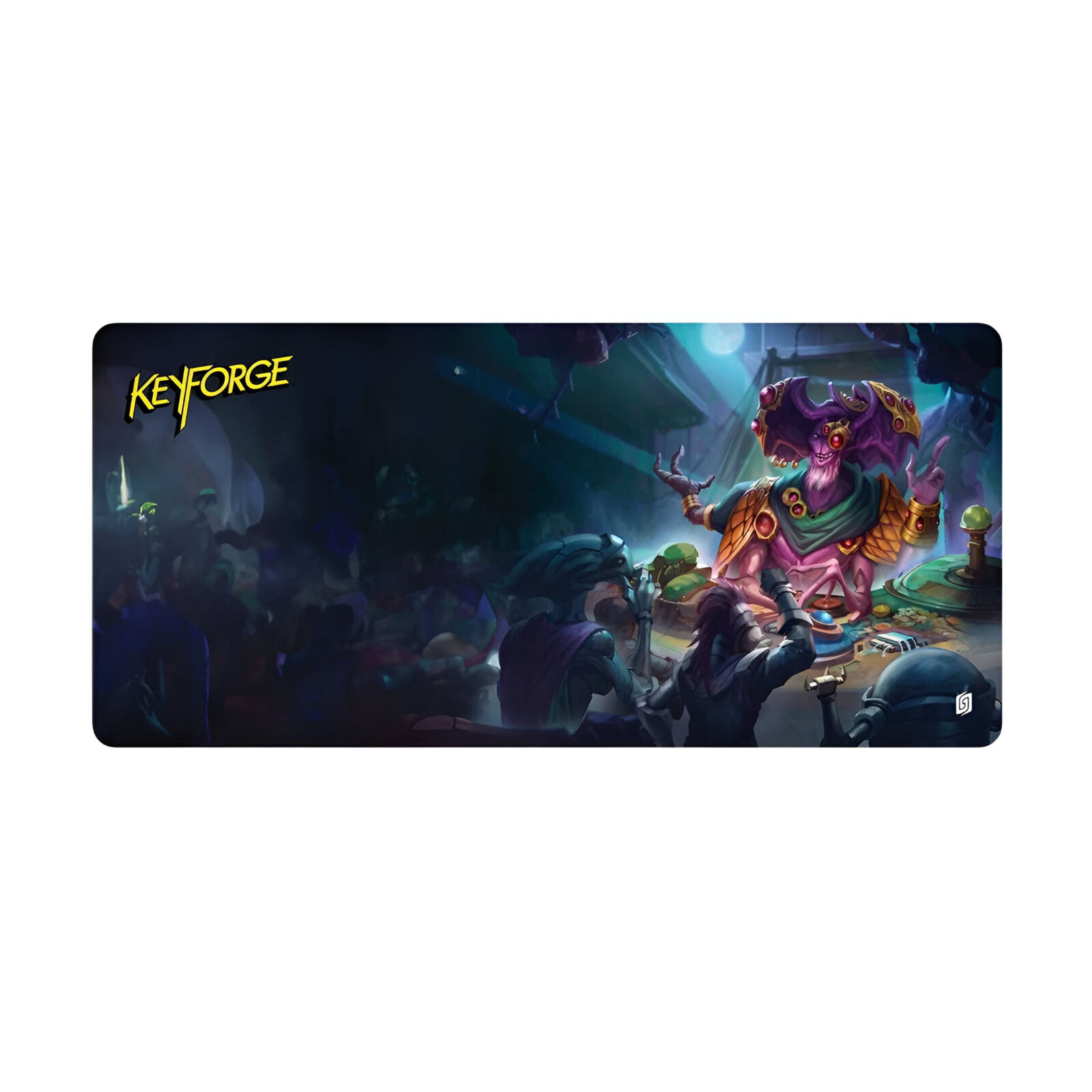 KeyForge: Ekwidon – Blue Light Special – Extra-Wide Playmat