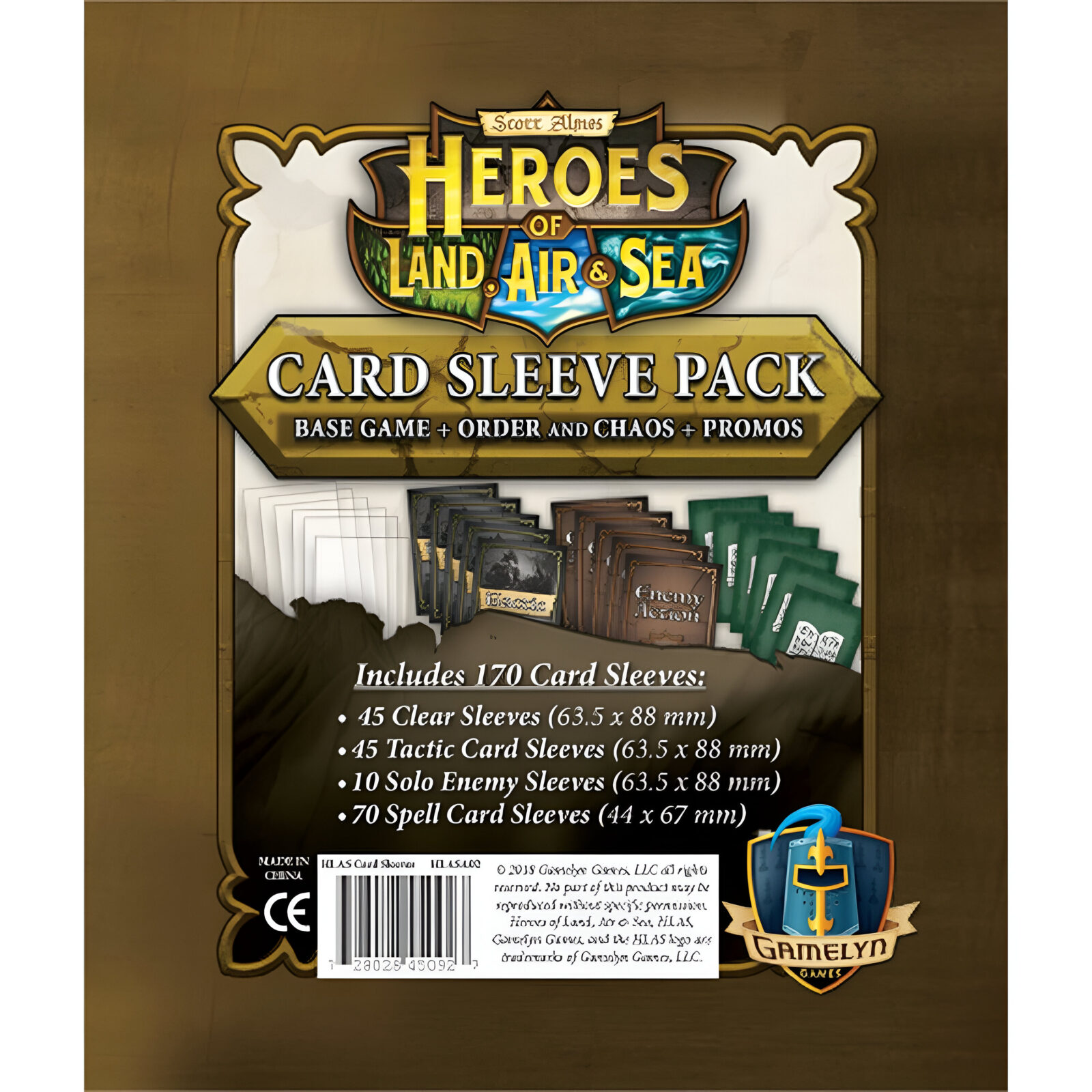 Heroes of  Land Air & Sea: Sleeve Pack