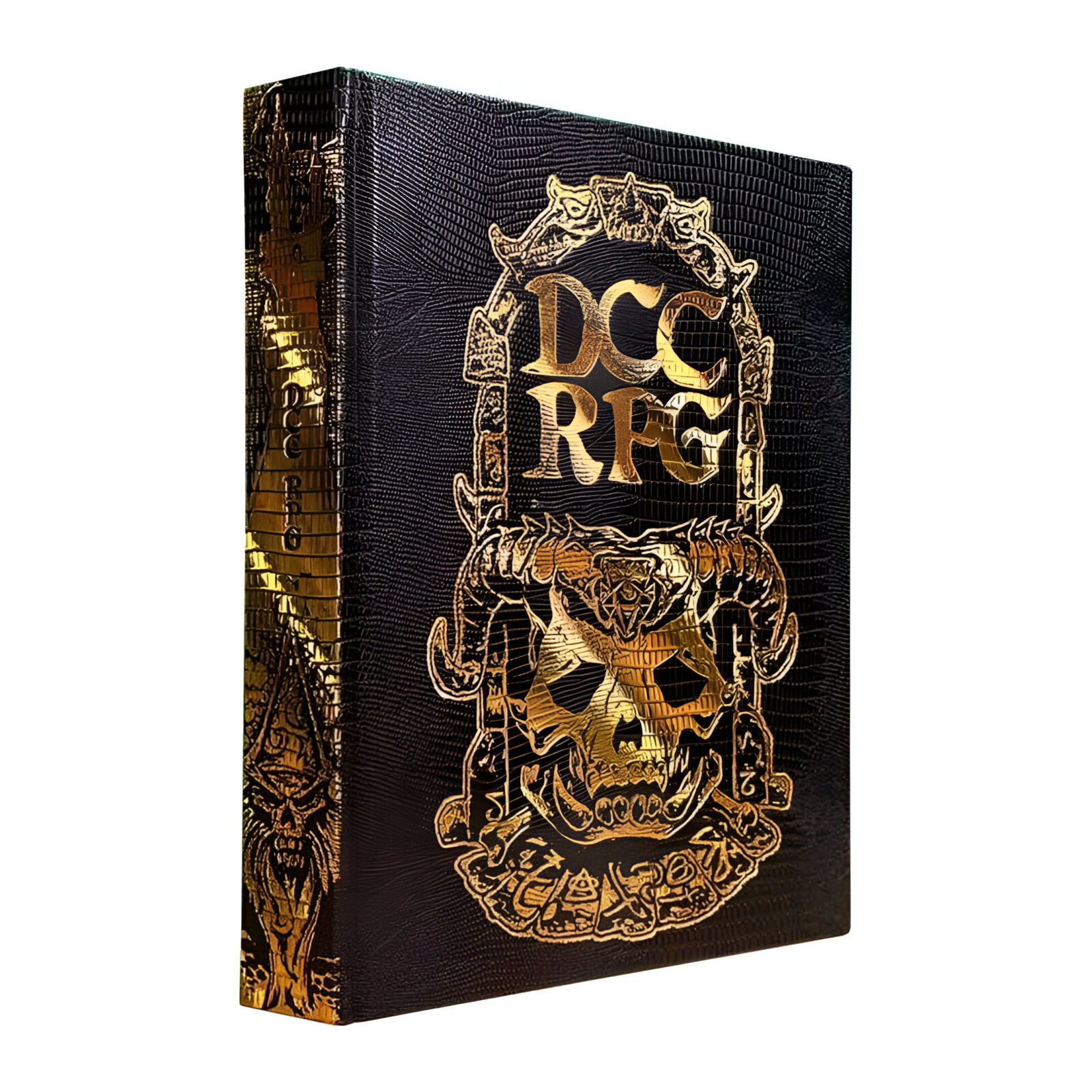 DCC RPG: Dungeon Crawl Classics Core Rulebook – Demon Skull Monster Hide Edition