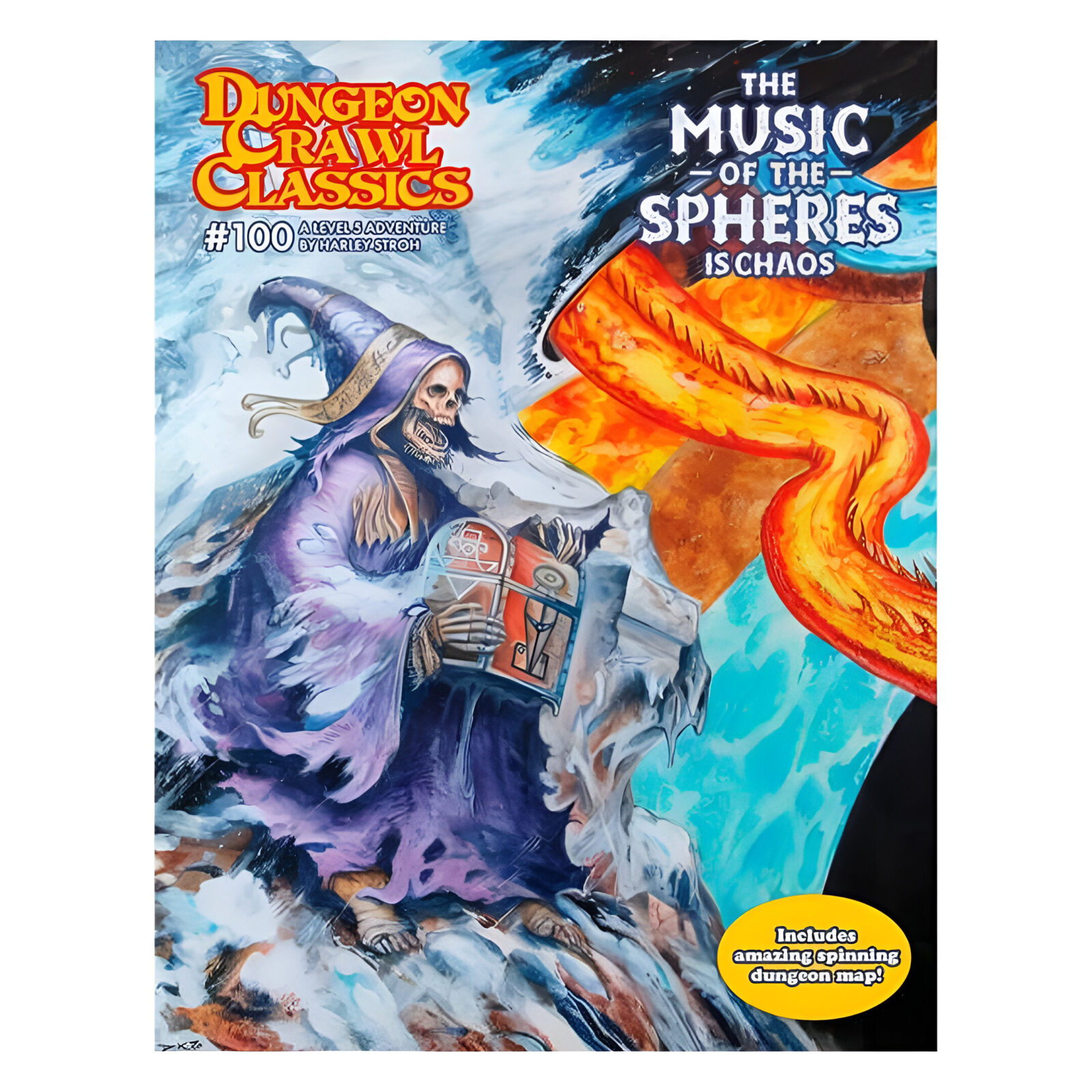 Dungeon Crawl Classics #100: The Music of the Spheres is Chaos – boxed set