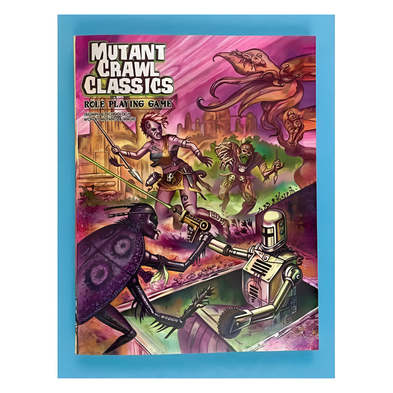 Mutant Crawl Classics Core Rulebook: Softcover Edition