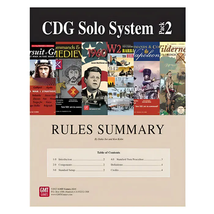 CDG Solo System Pack #2 3