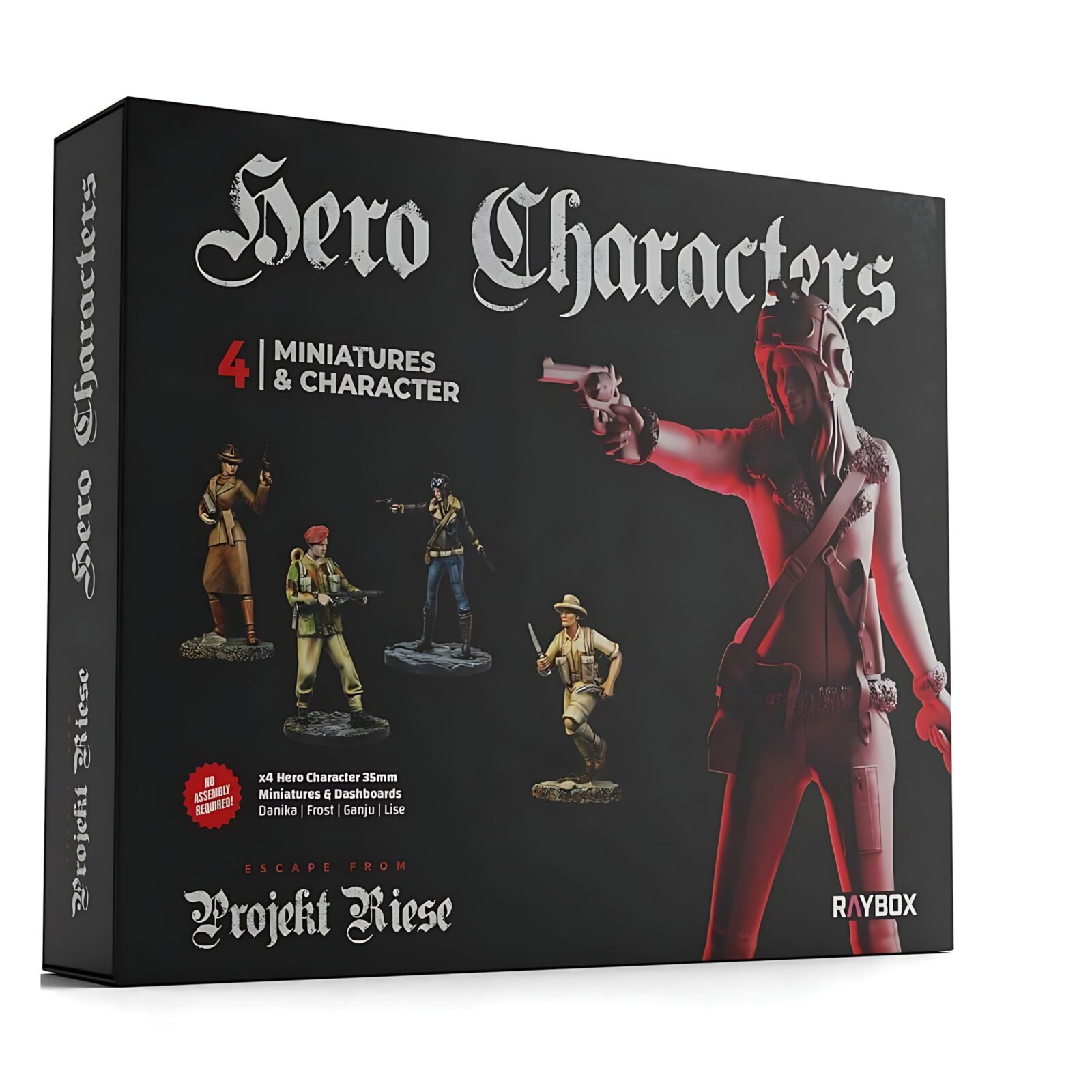 Escape from Projekt Riese: Hero Characters Miniatures Set 15
