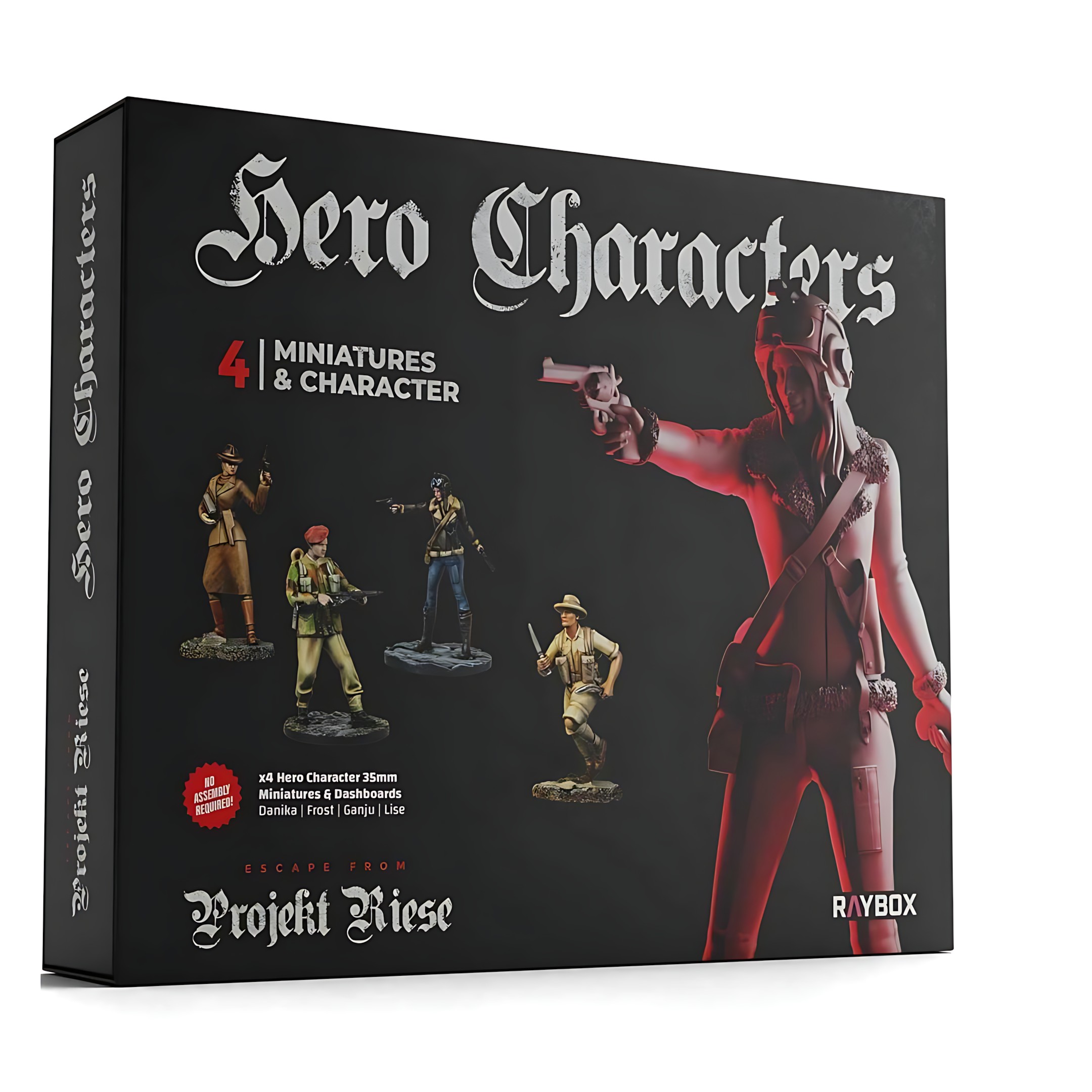 Escape from Projekt Riese: Hero Characters Miniatures Set 3 Escape from Projekt Riese: Hero Characters Miniatures Set 3