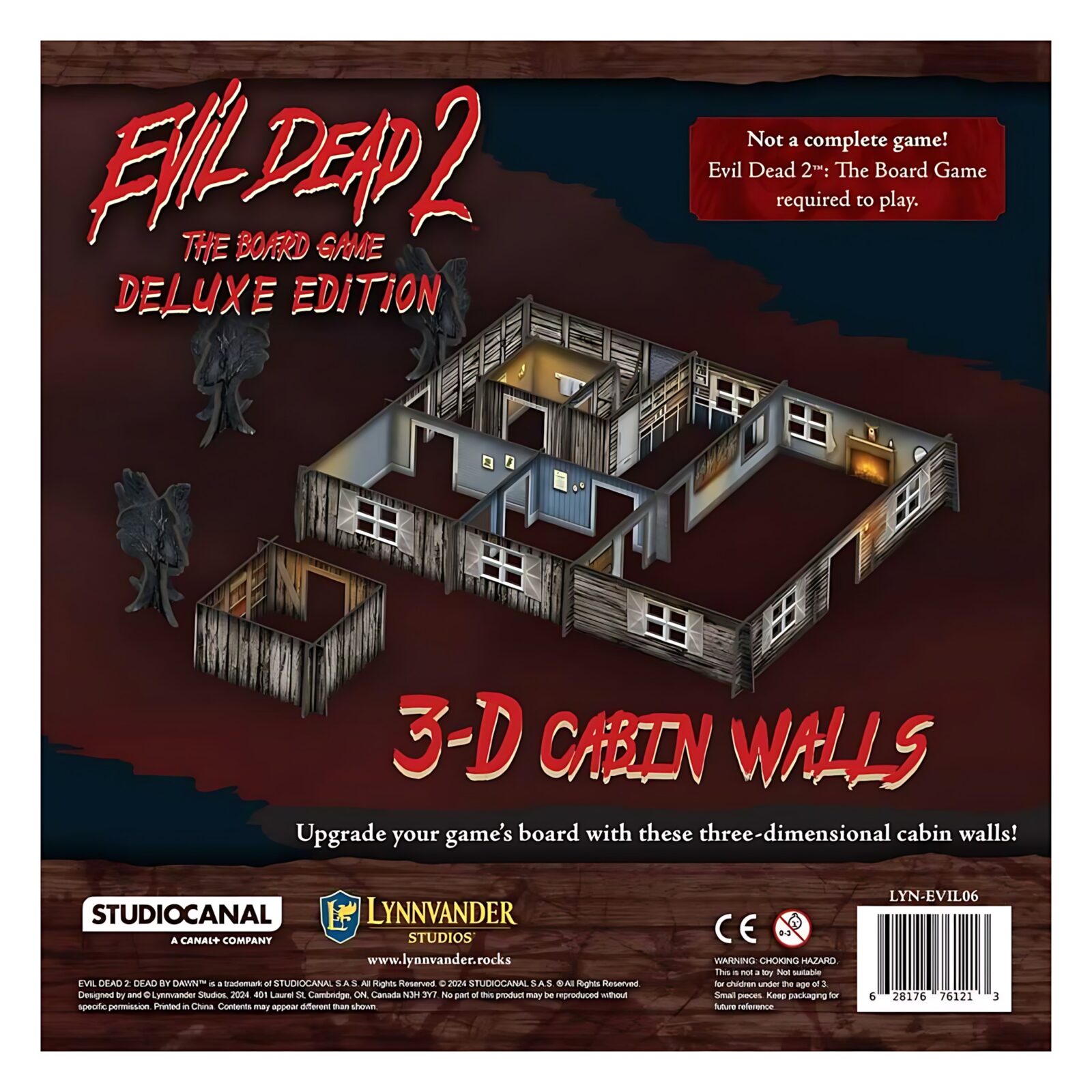 Evil Dead 2: 3D Cabin Walls Expansions Evil Dead 2: 3D Cabin Walls Expansions