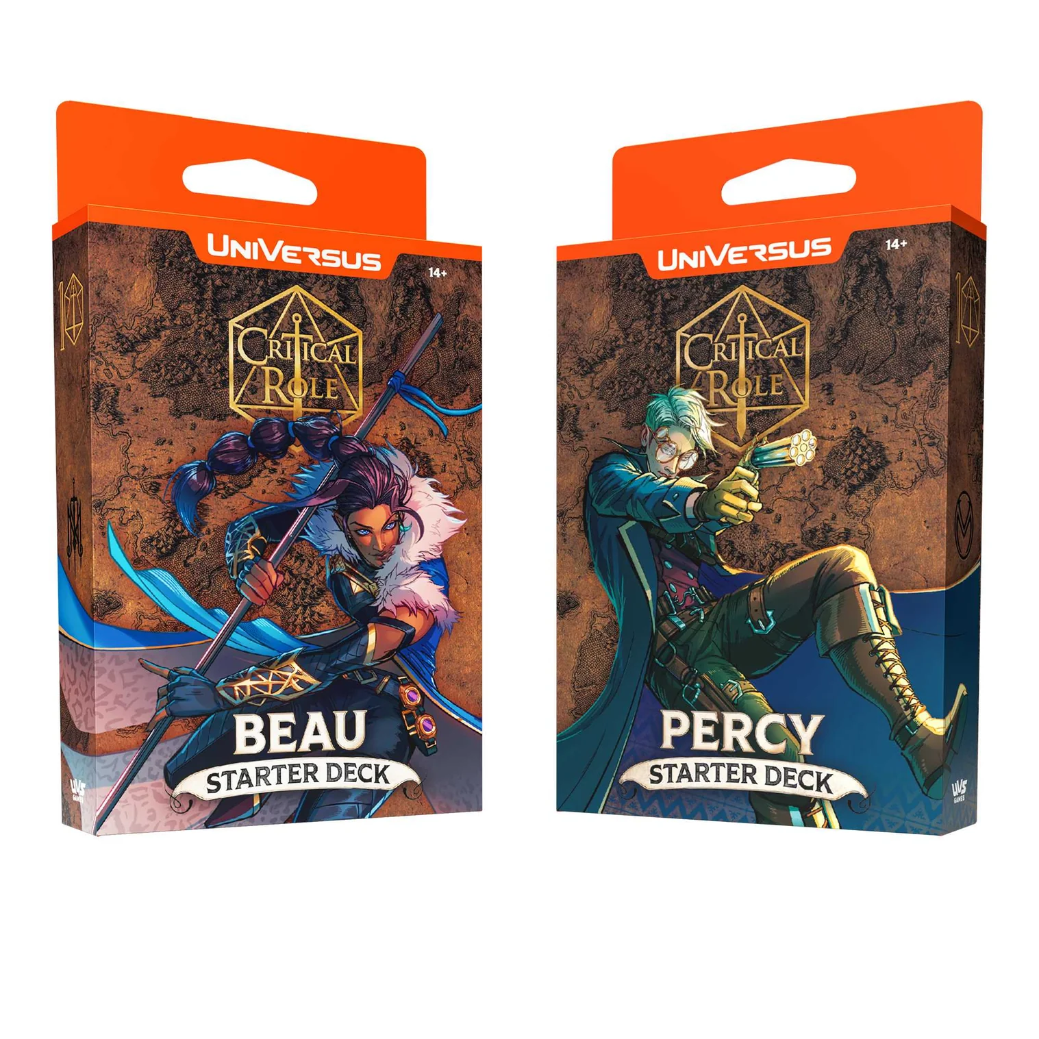 Critical Role: Heroes of Exandria Starter Deck Display (8 Packs)
