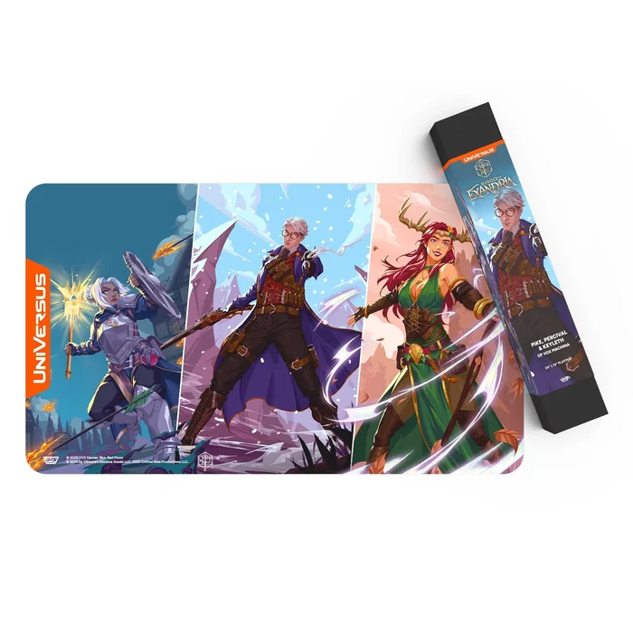 Critical Role: Heroes of Exandria Pike, Percival, and Keyleth – Playmat 3