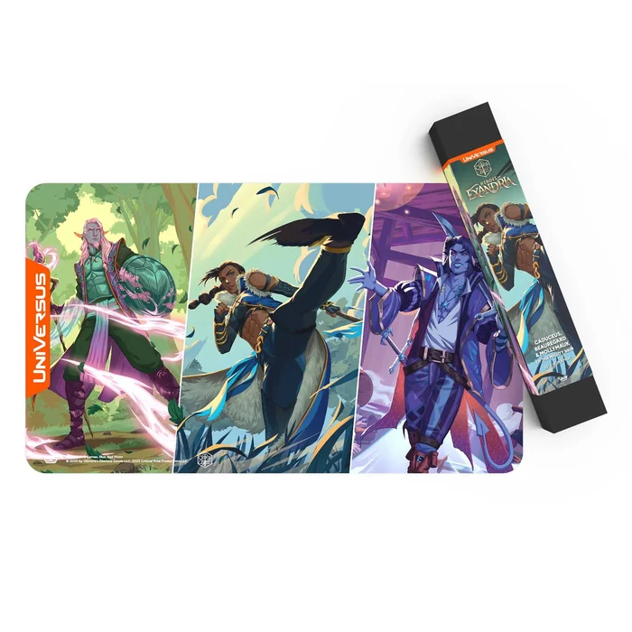 Critical Role: Heroes of Exandria Caduceus, Beauregard, and Mollymauk – Playmat 3