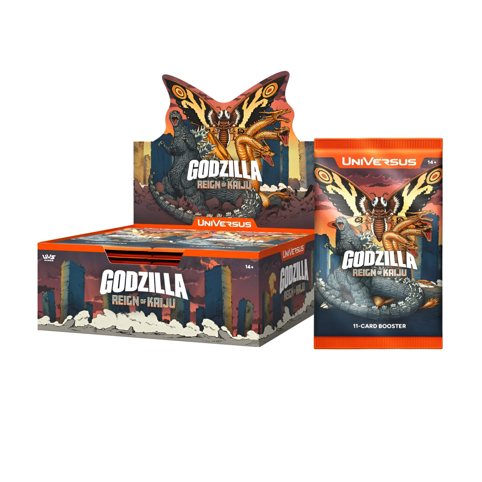 Universus: Godzilla: Reign of Kaiju Booster (24 Packs) 3