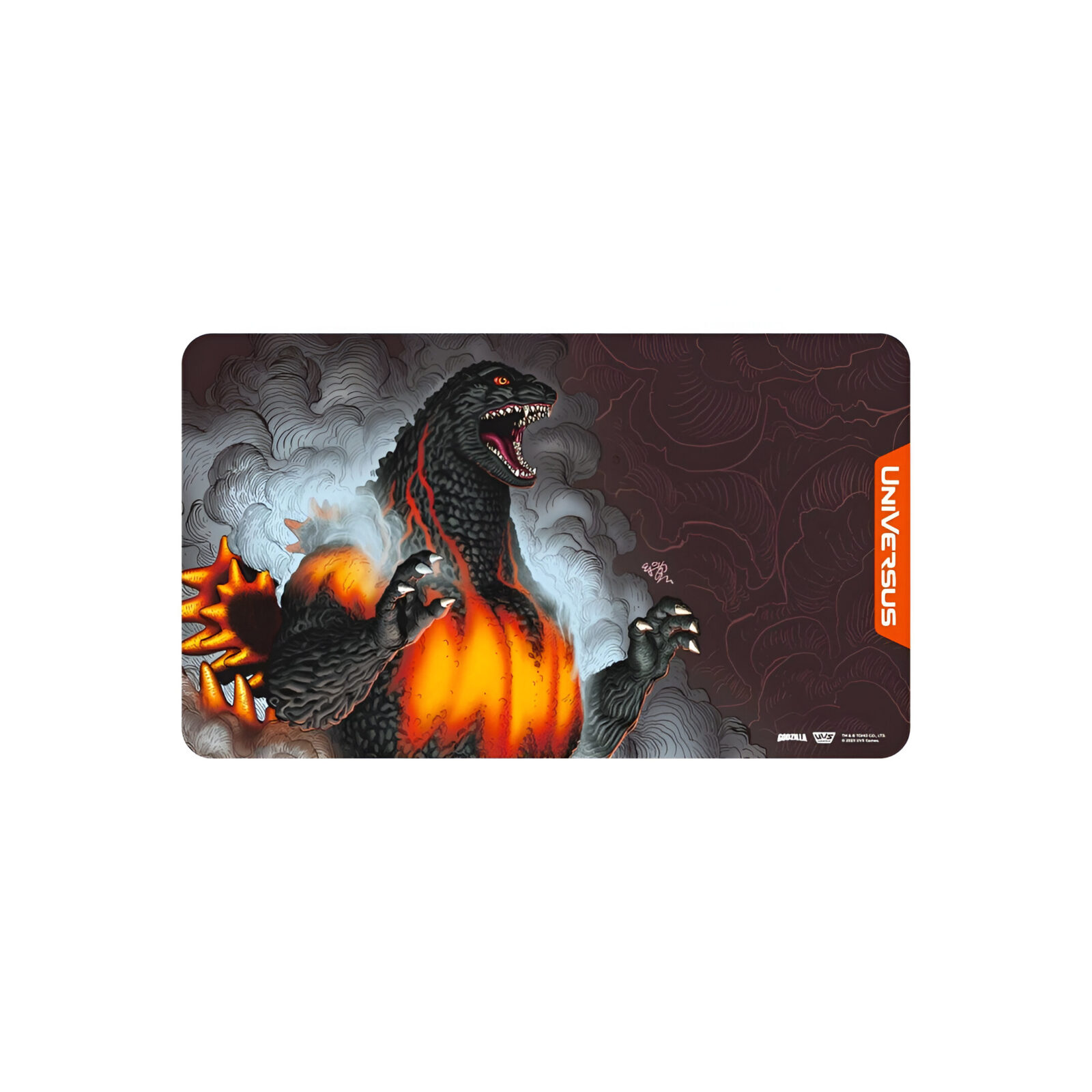 Universus: Godzilla: Reign of Kaiju Playmat – Burning Godzilla