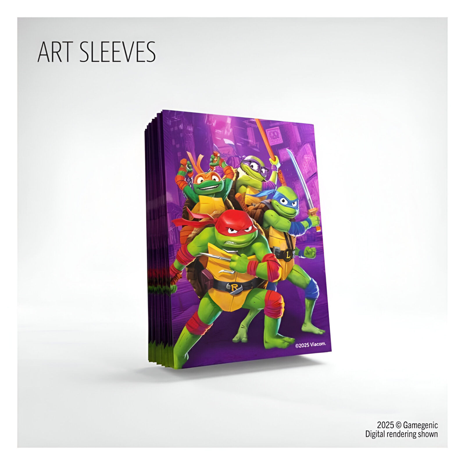 Teenage Mutant Ninja Turtles Gamegenic Premium Art Sleeves 3