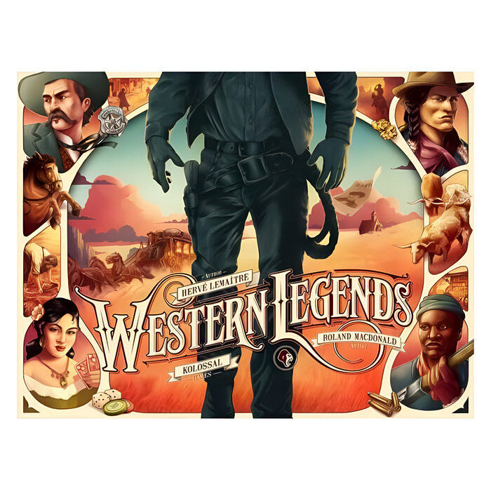 Western Legends: Big Box Bundle (deluxe storage box, insert, promo cards)