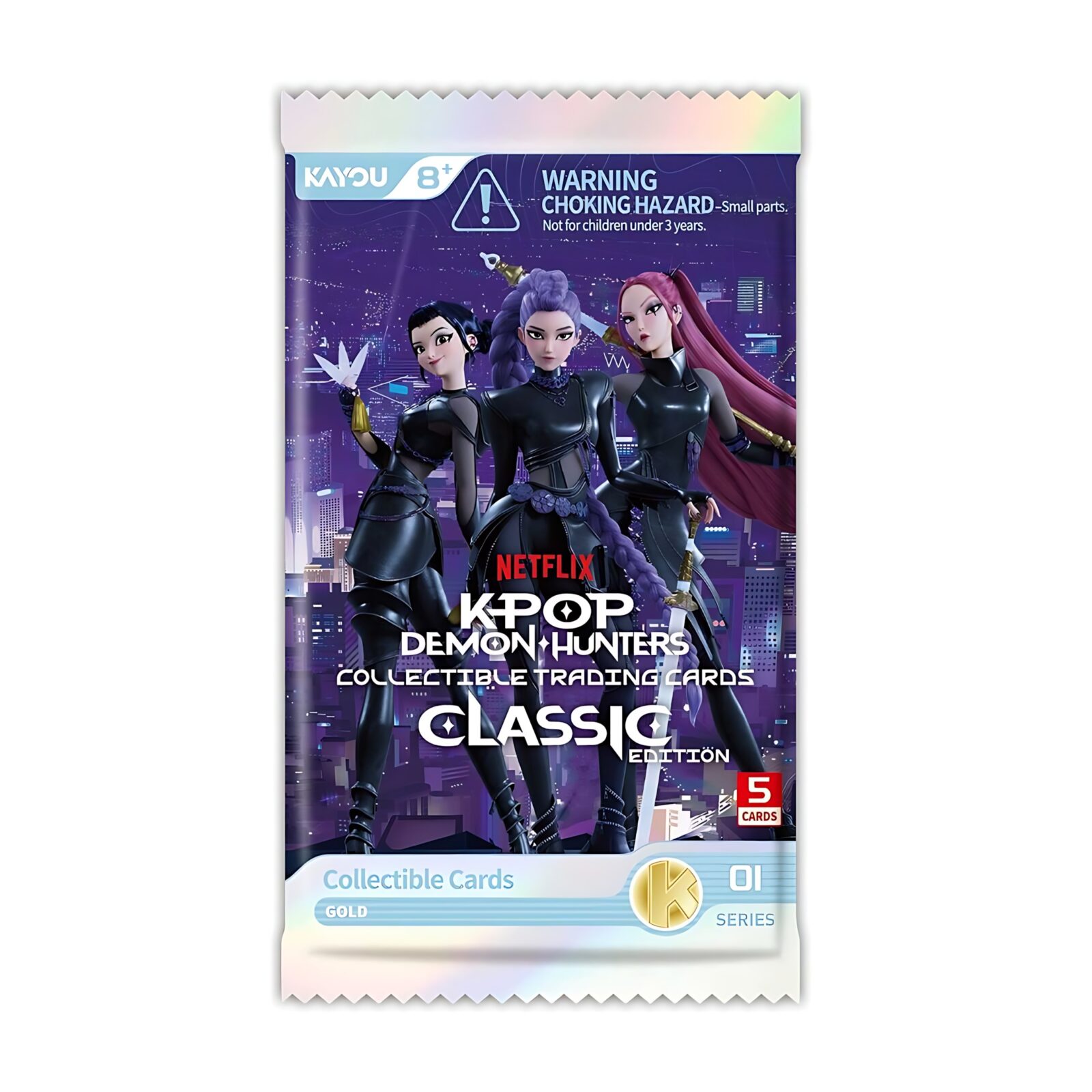 KPop Demon Hunters-Collectible Trading Cards-Classic Edition Foil -001-EMEA-Series 1-B (20 Packs) 17 KPop Demon Hunters-Collectible Trading Cards-Classic Edition Foil -001-EMEA-Series 1-B (20 Packs) 17