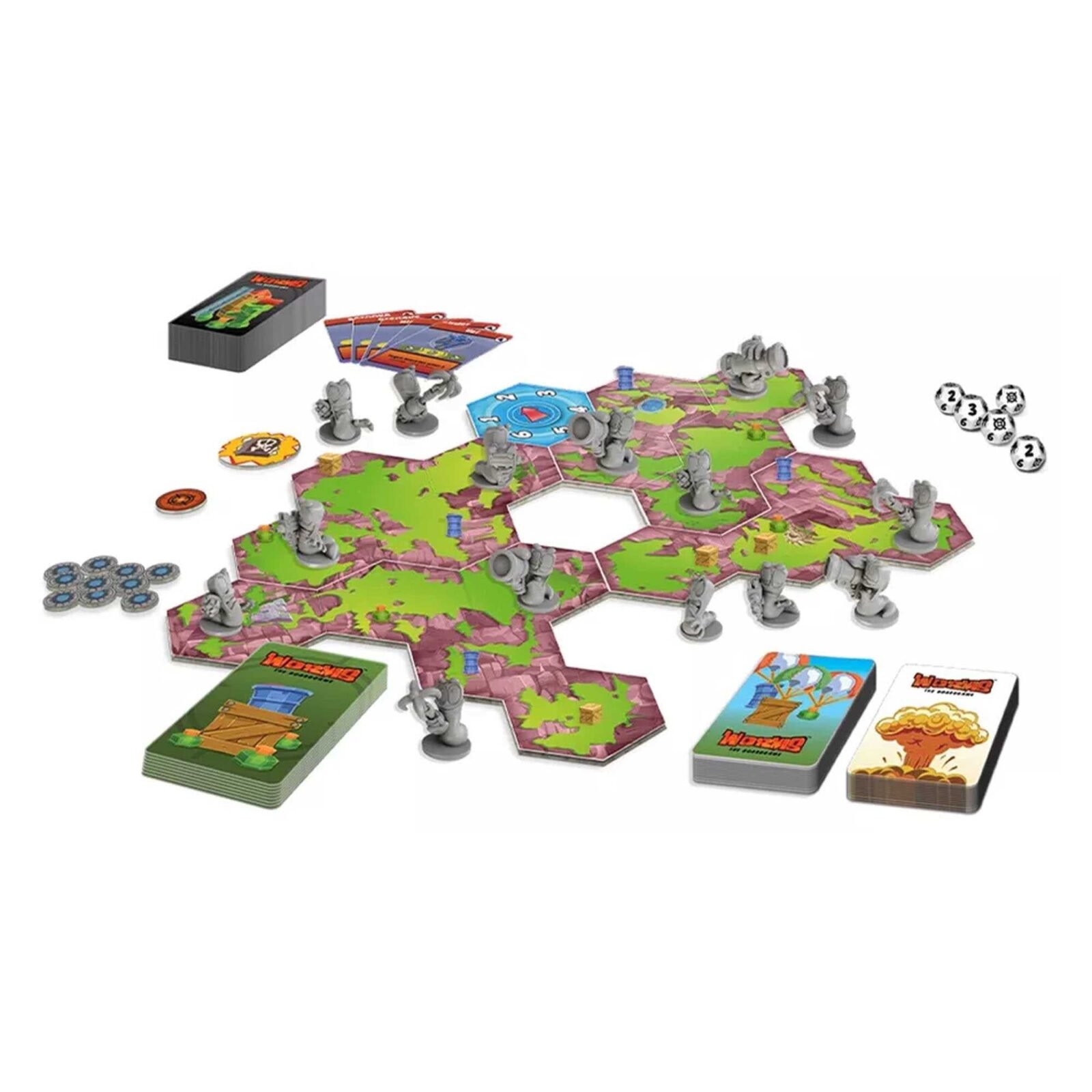 Worms: The Board Game – The Mayhem Kickstarter Box