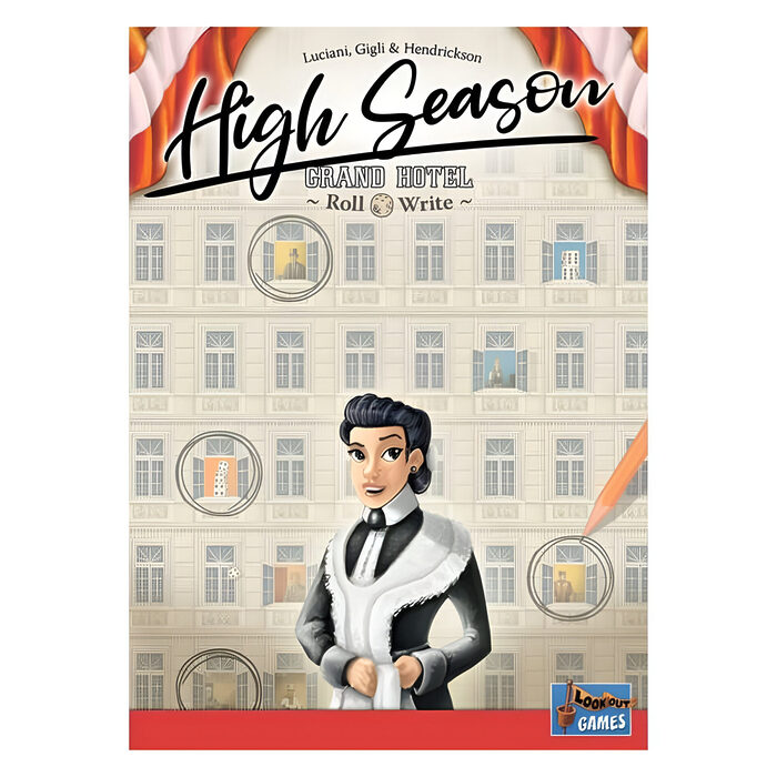 High Season! Grand Hotel Roll & Write