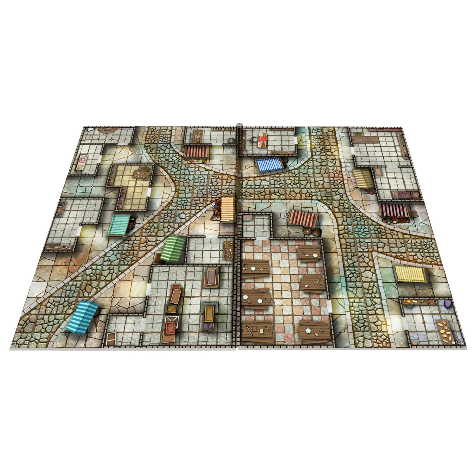 Giant Book of Battle Mats: Streets, Sewers & Cemeteries