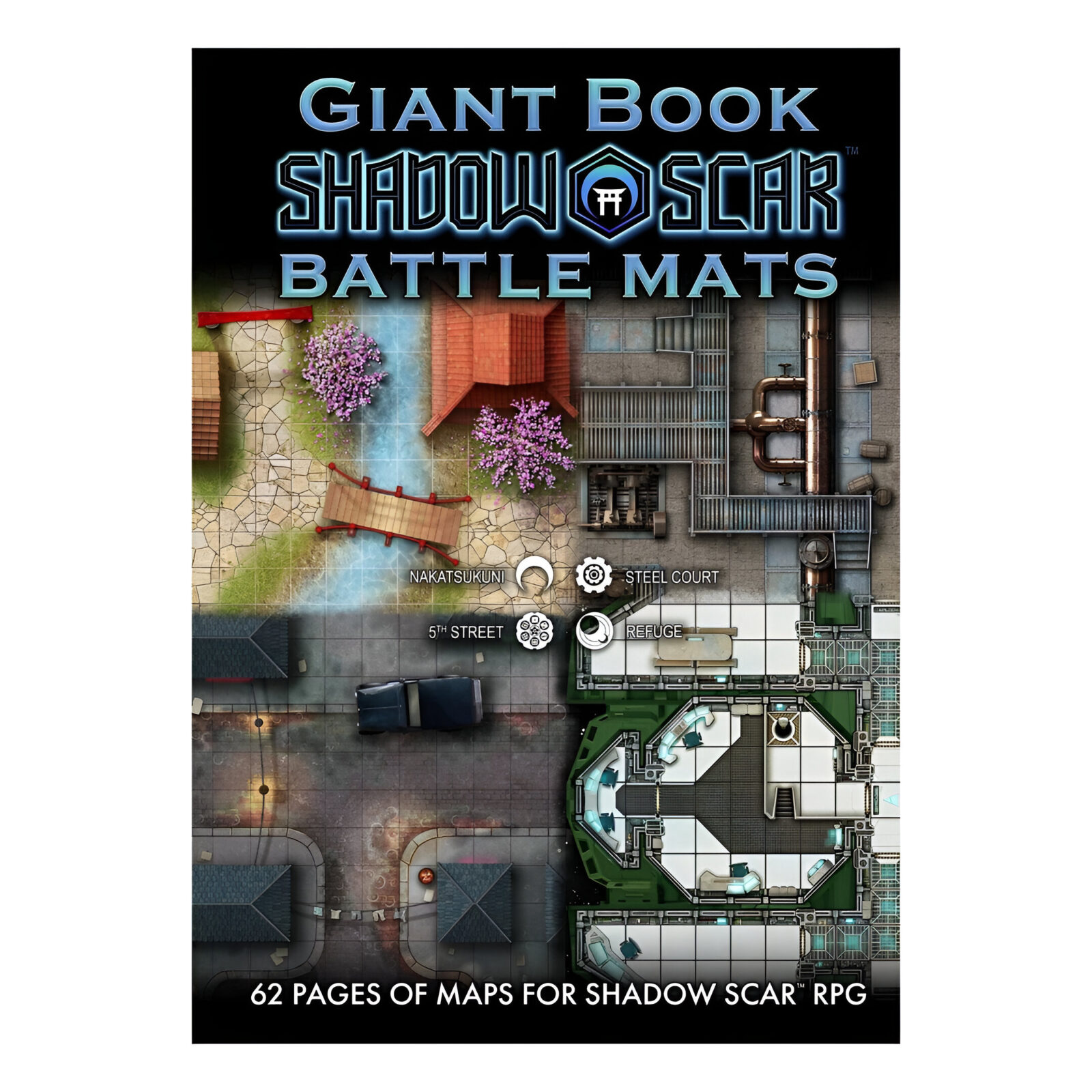 Giant Book of Shadow Scar Battle Mats