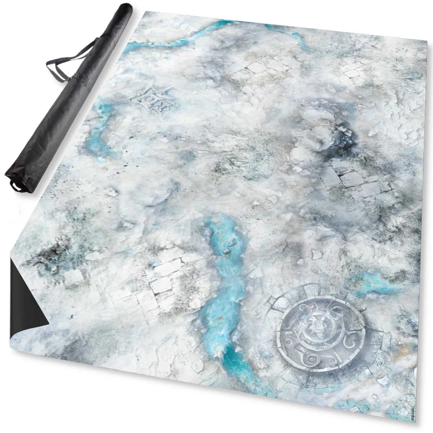 Terrain Crate: Snowfield Battle Mat (44×60)