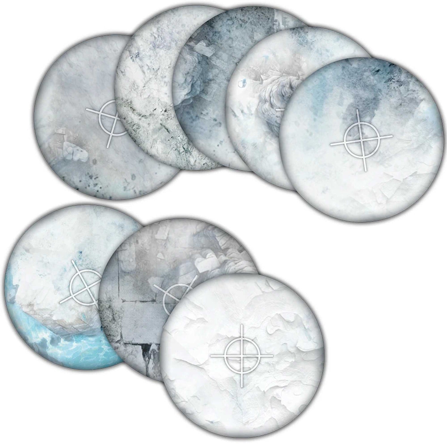 Terrain Crate: Snowfield Objective Templates