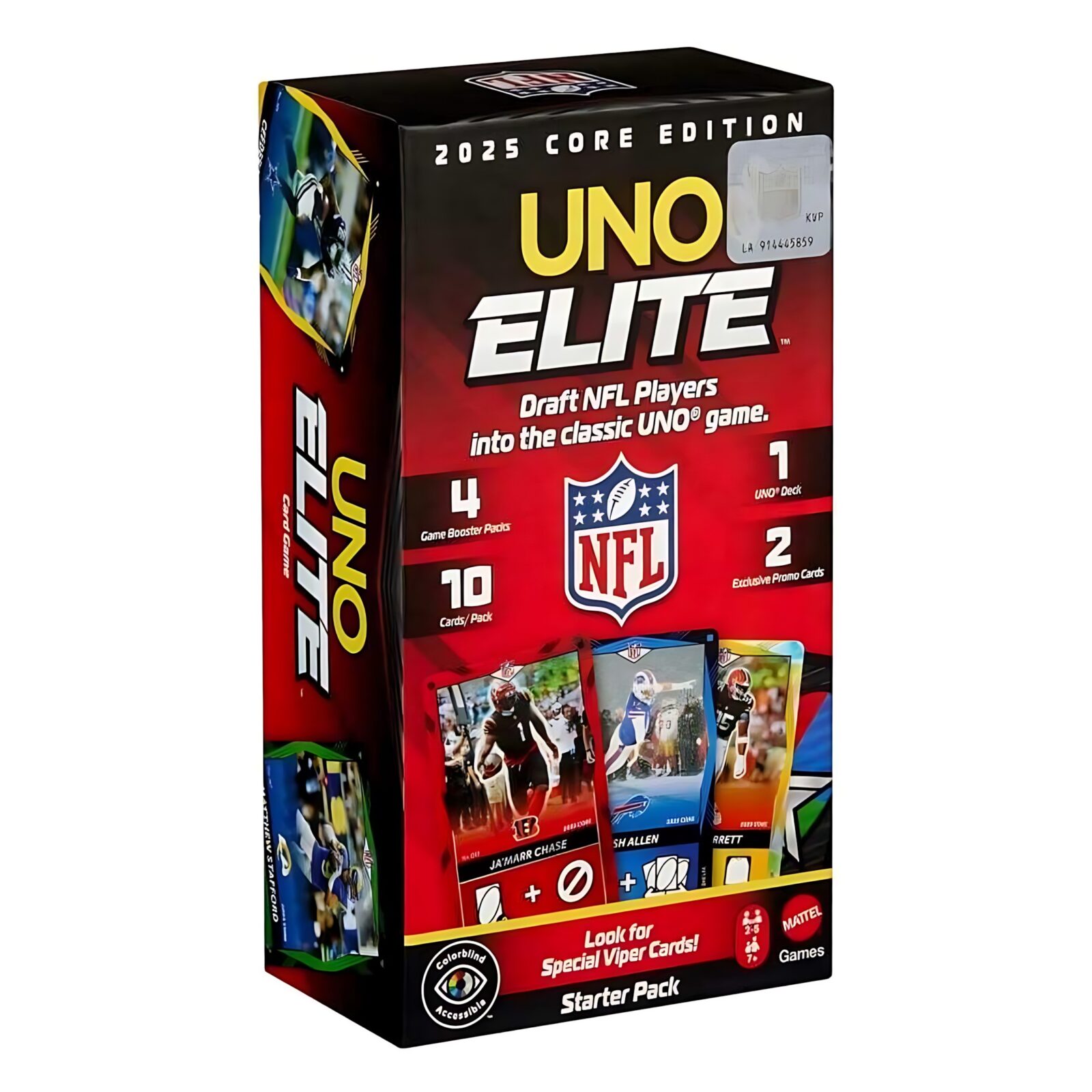 UNO Elite NFL ’25 Starter Pack