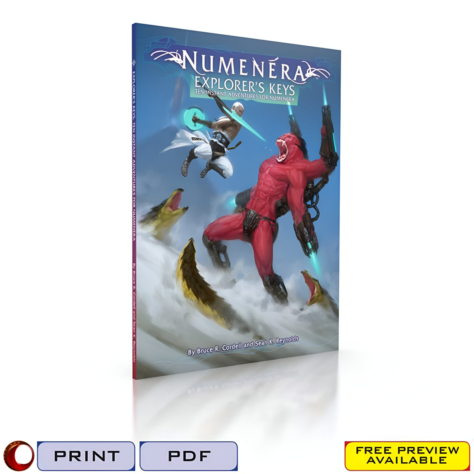 Numenera RPG: Explorers Keys Ten Instant Adventures