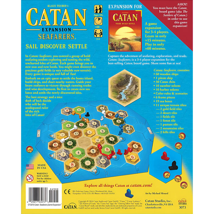 Seafarers: CATAN Expansion (2015 Refresh)