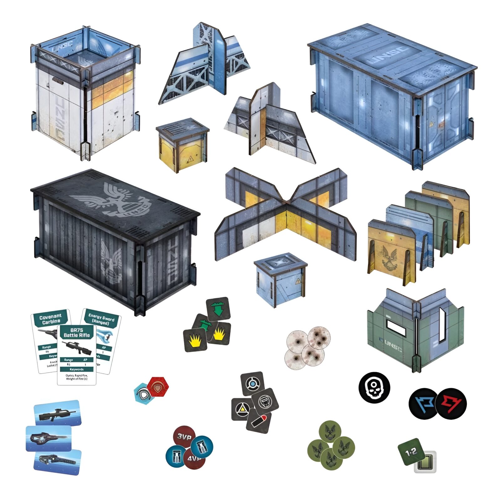 Halo: Flashpoint UNSC Base Terrain Set