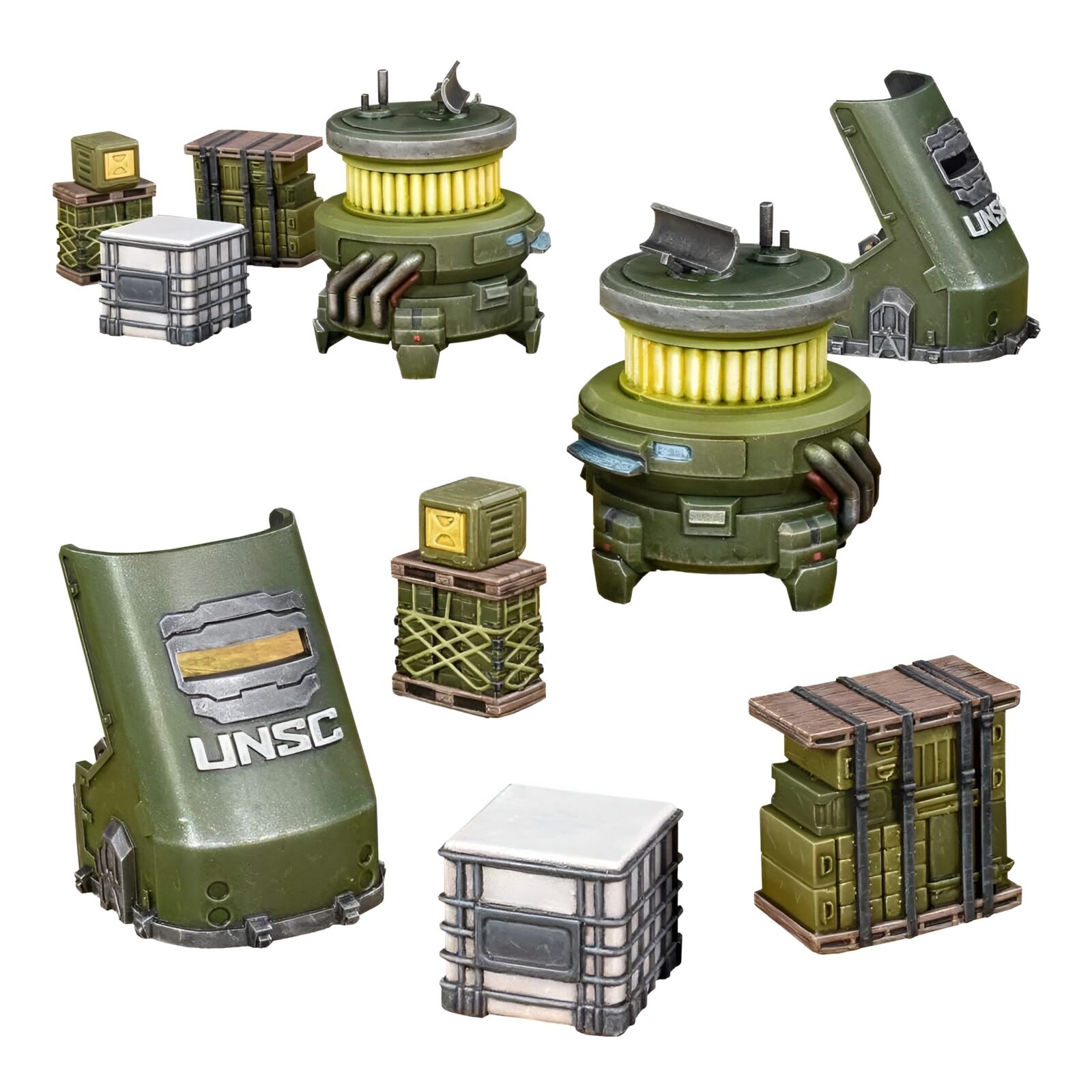 Halo: Flashpoint UNSC Scenery Set